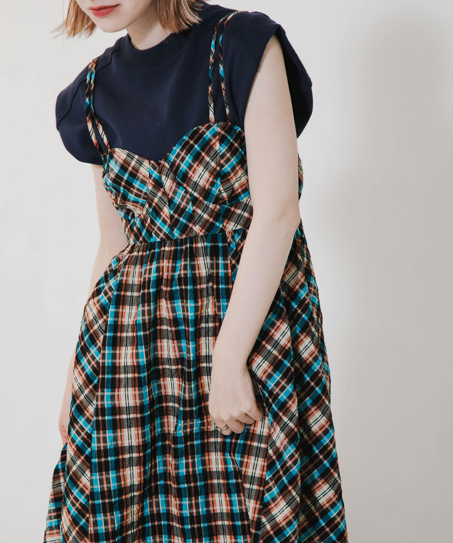 身長：160cm サイズ：one