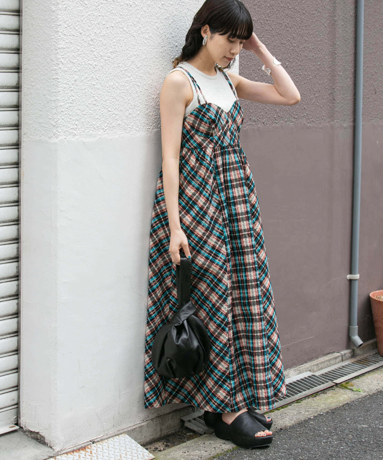 身長：160cm サイズ：one