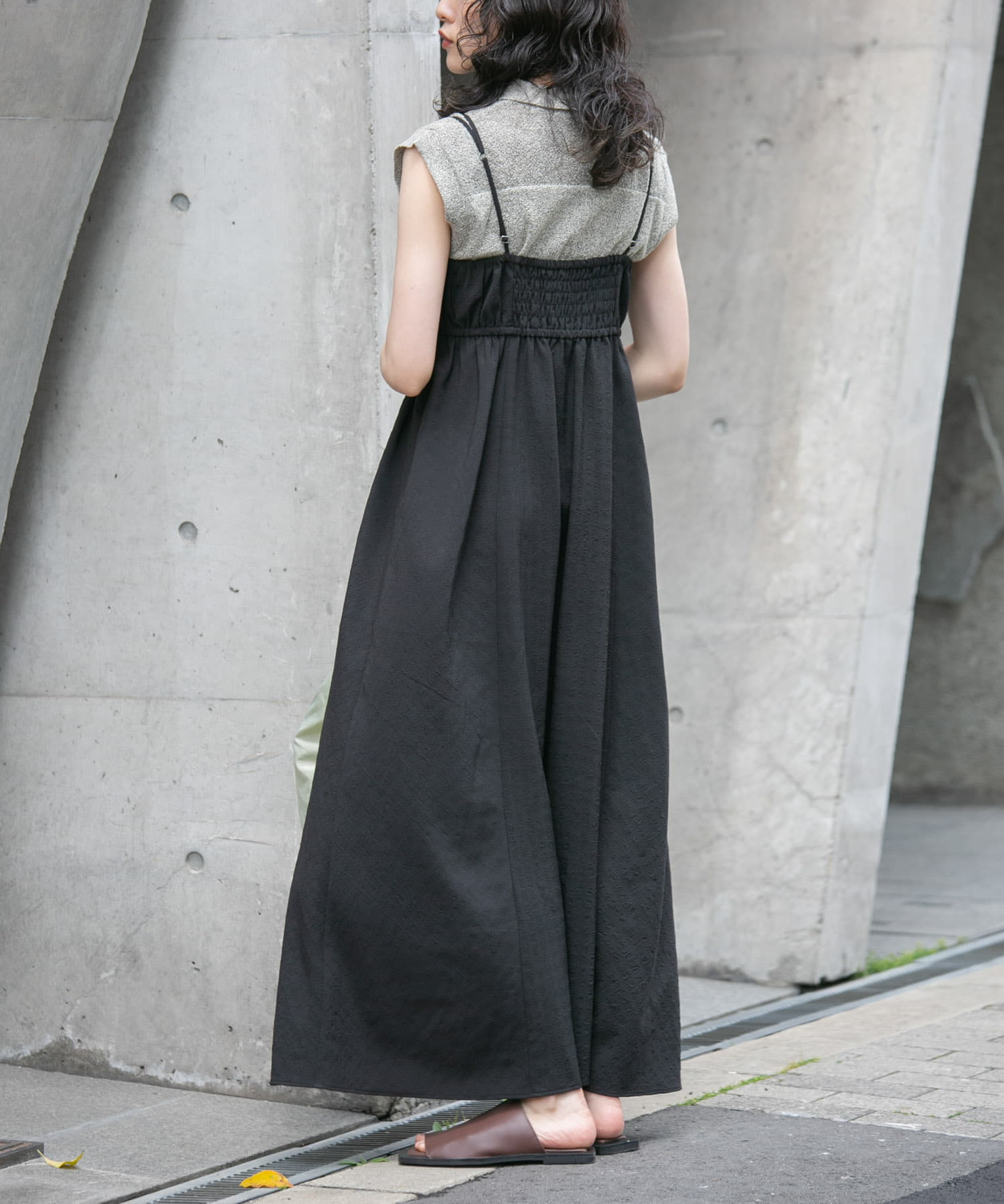 身長：160cm サイズ：one