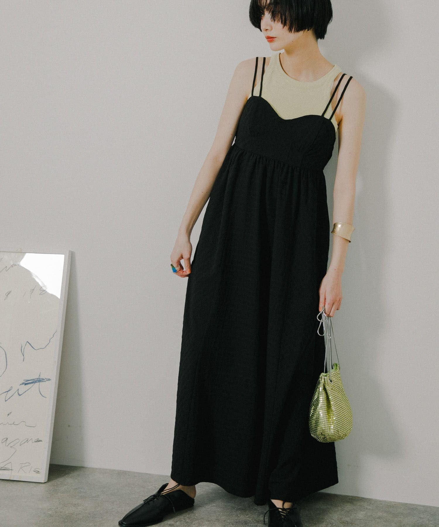 身長：159cm サイズ：one