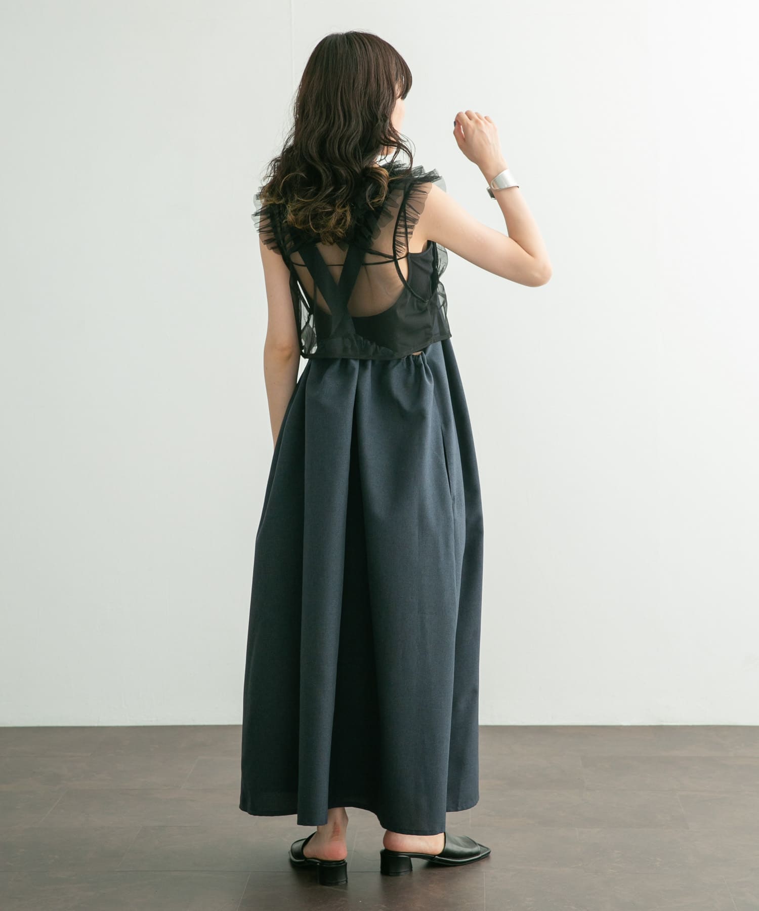身長：160cm サイズ：one