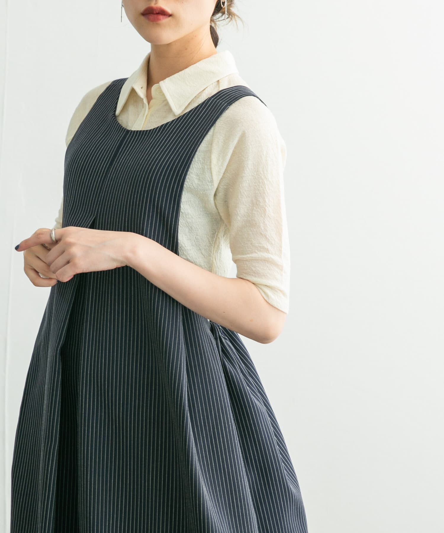 身長：160cm サイズ：one