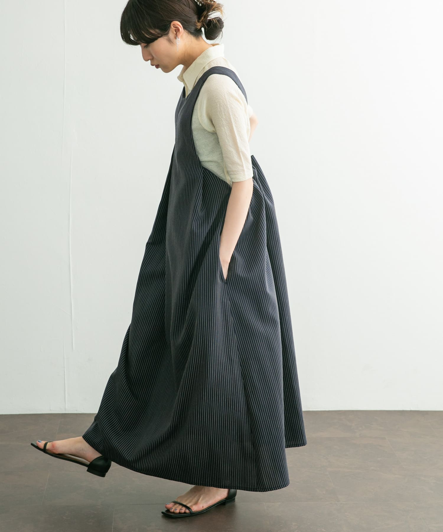 身長：160cm サイズ：one