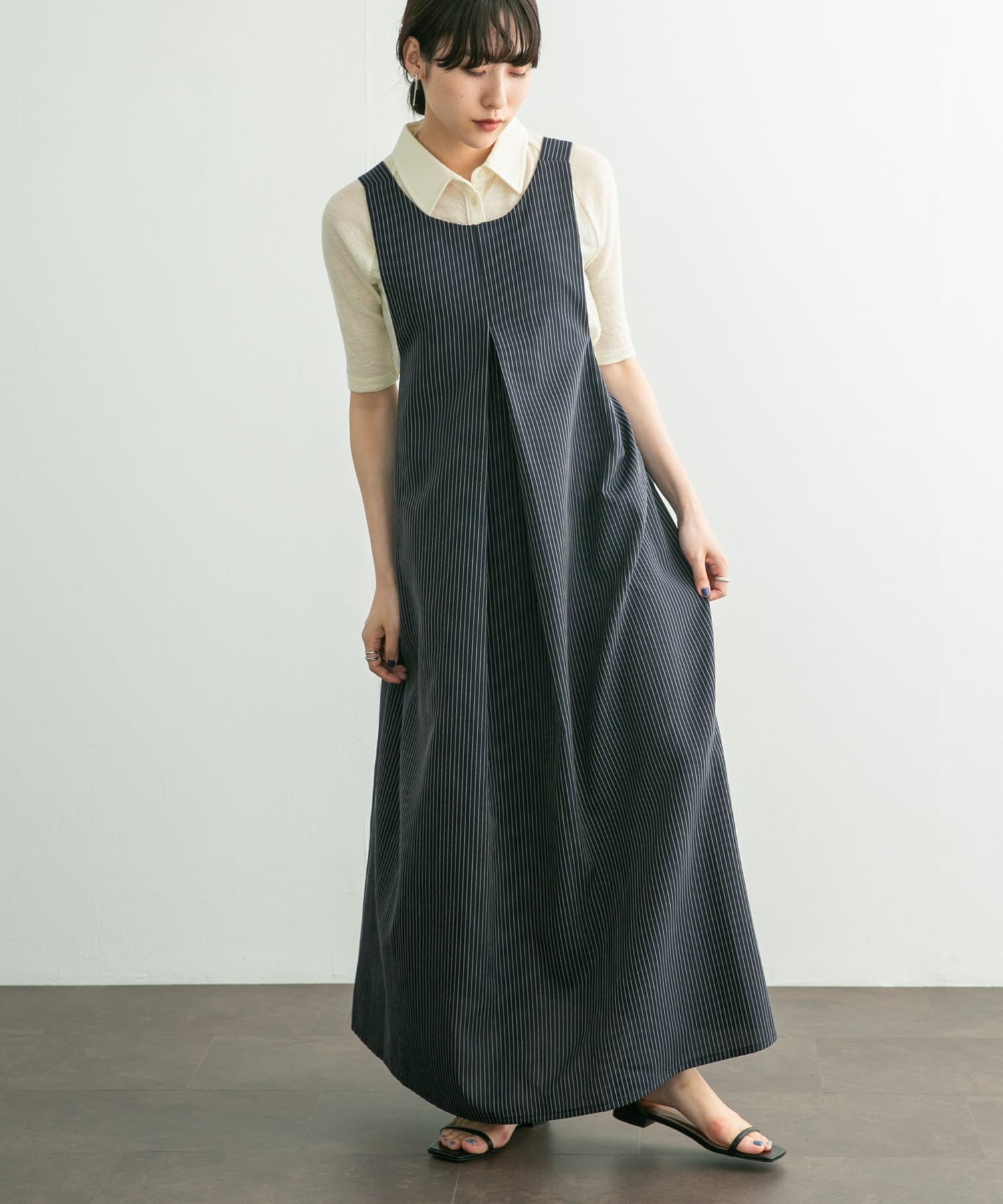 身長：160cm サイズ：one