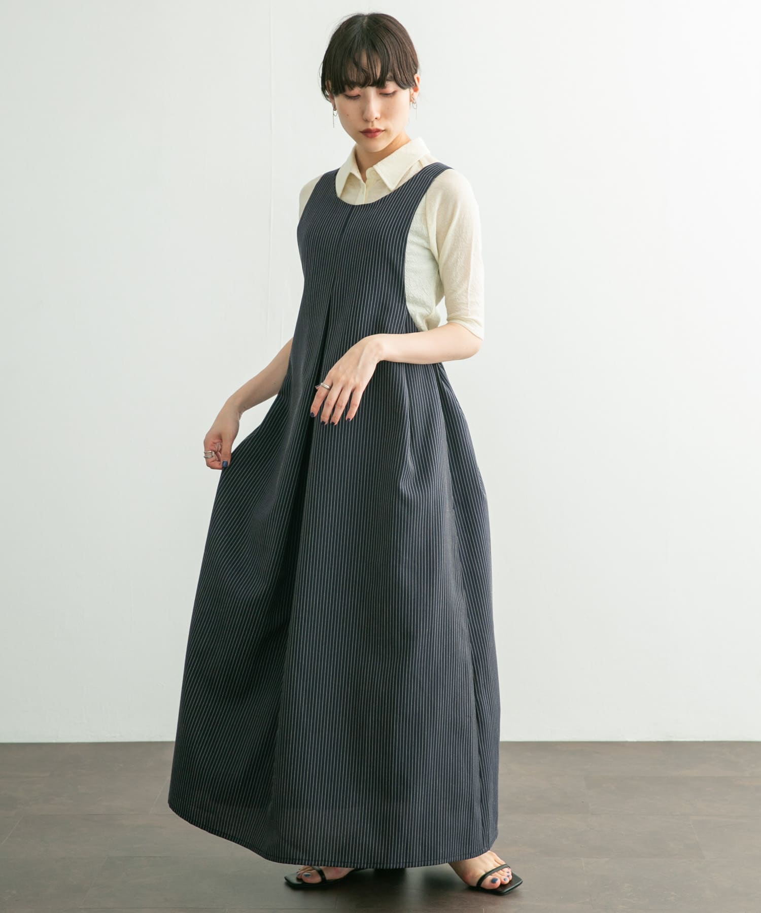 身長：160cm サイズ：one