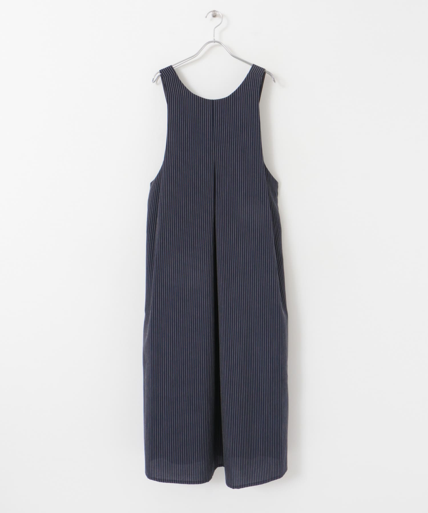 2WAYバックストラップワンピース NAVY st one