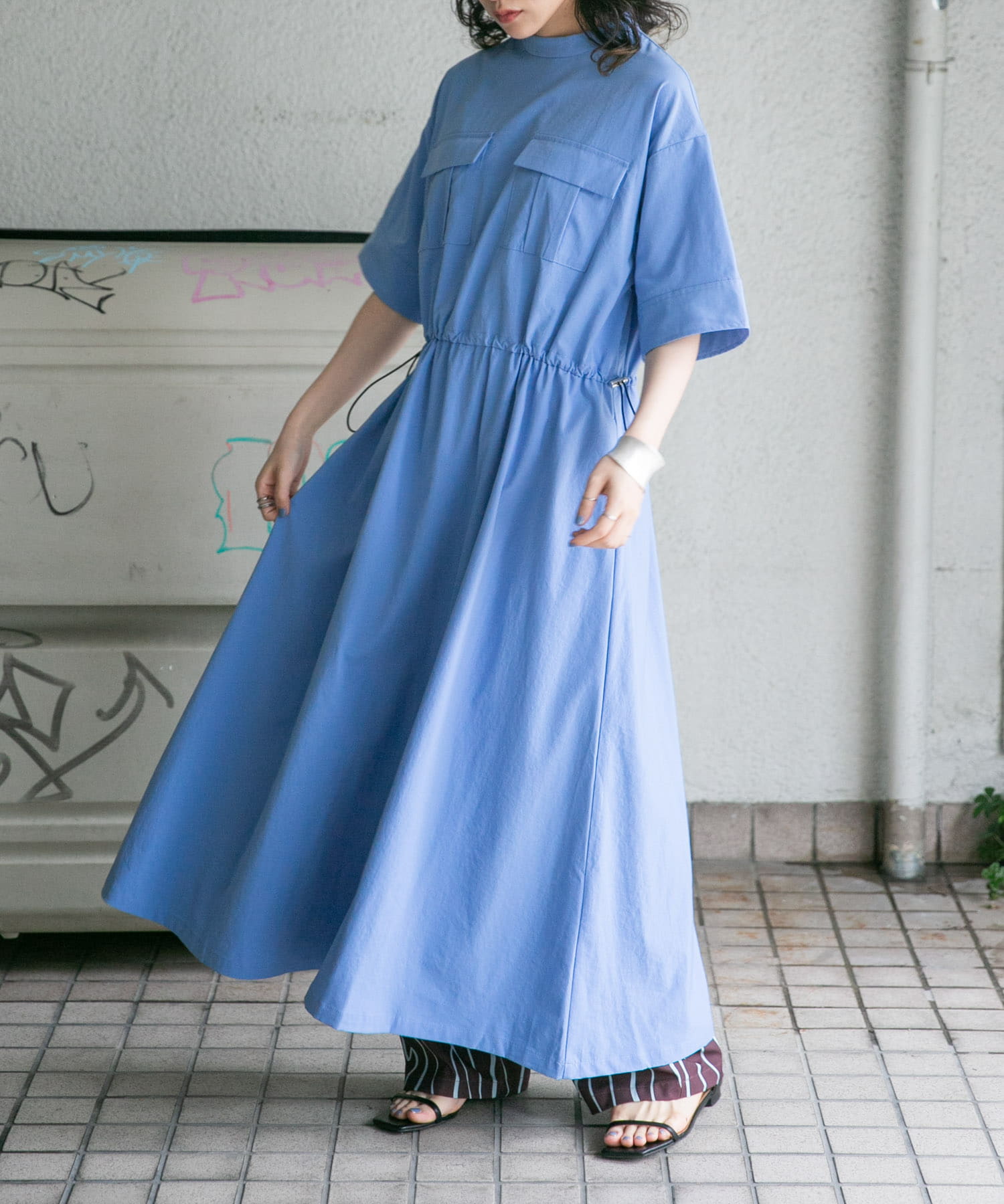 身長：160cm サイズ：one
