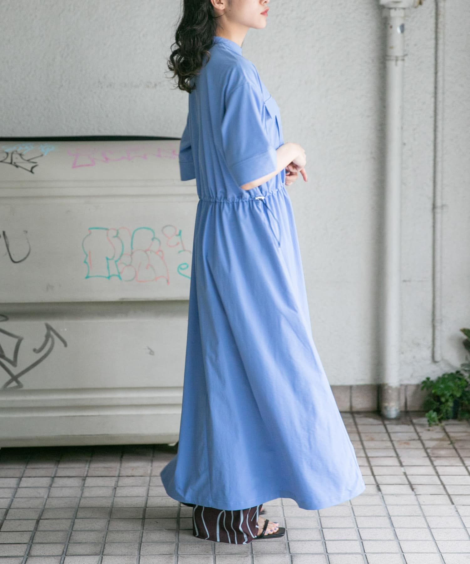 身長：160cm サイズ：one