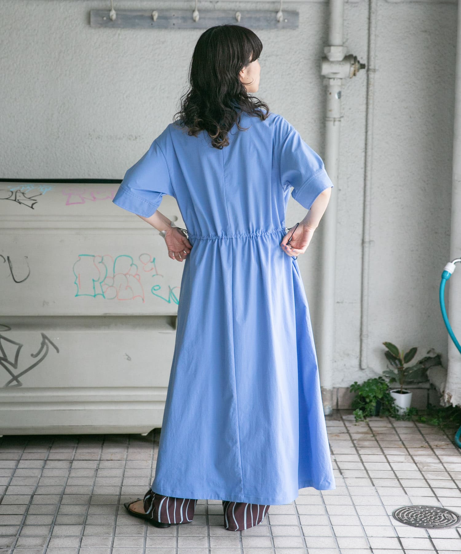 身長：160cm サイズ：one