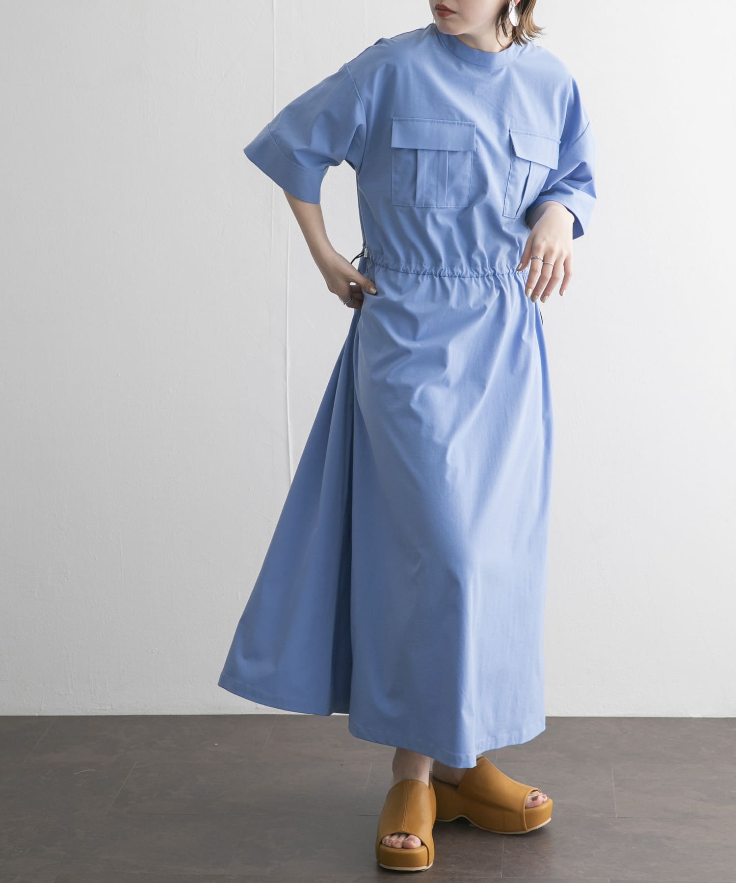 身長：160cm サイズ：one