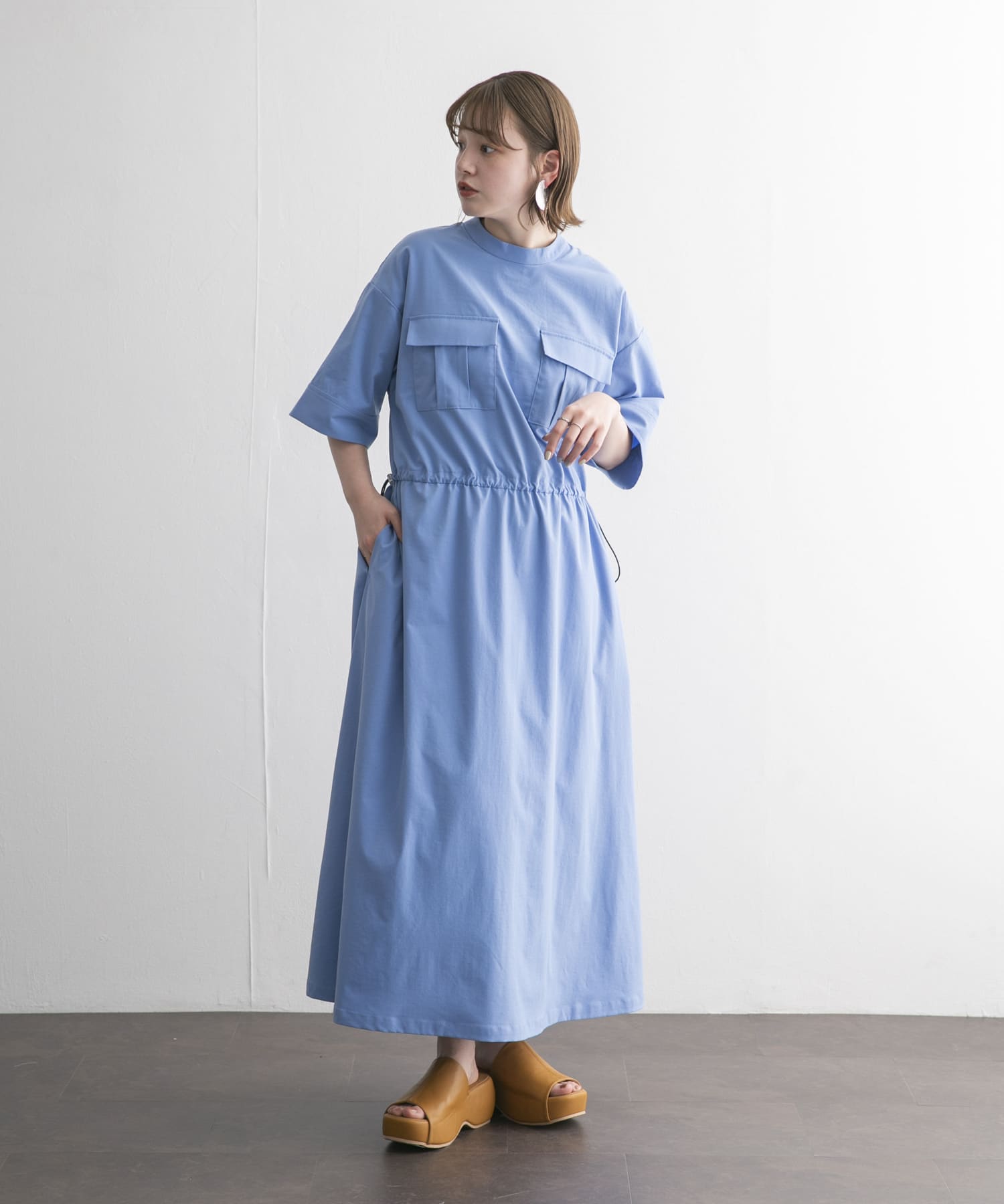 身長：160cm サイズ：one