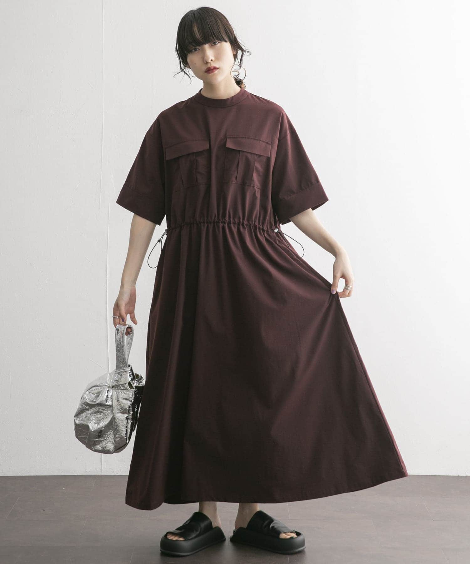 身長：160cm サイズ：one