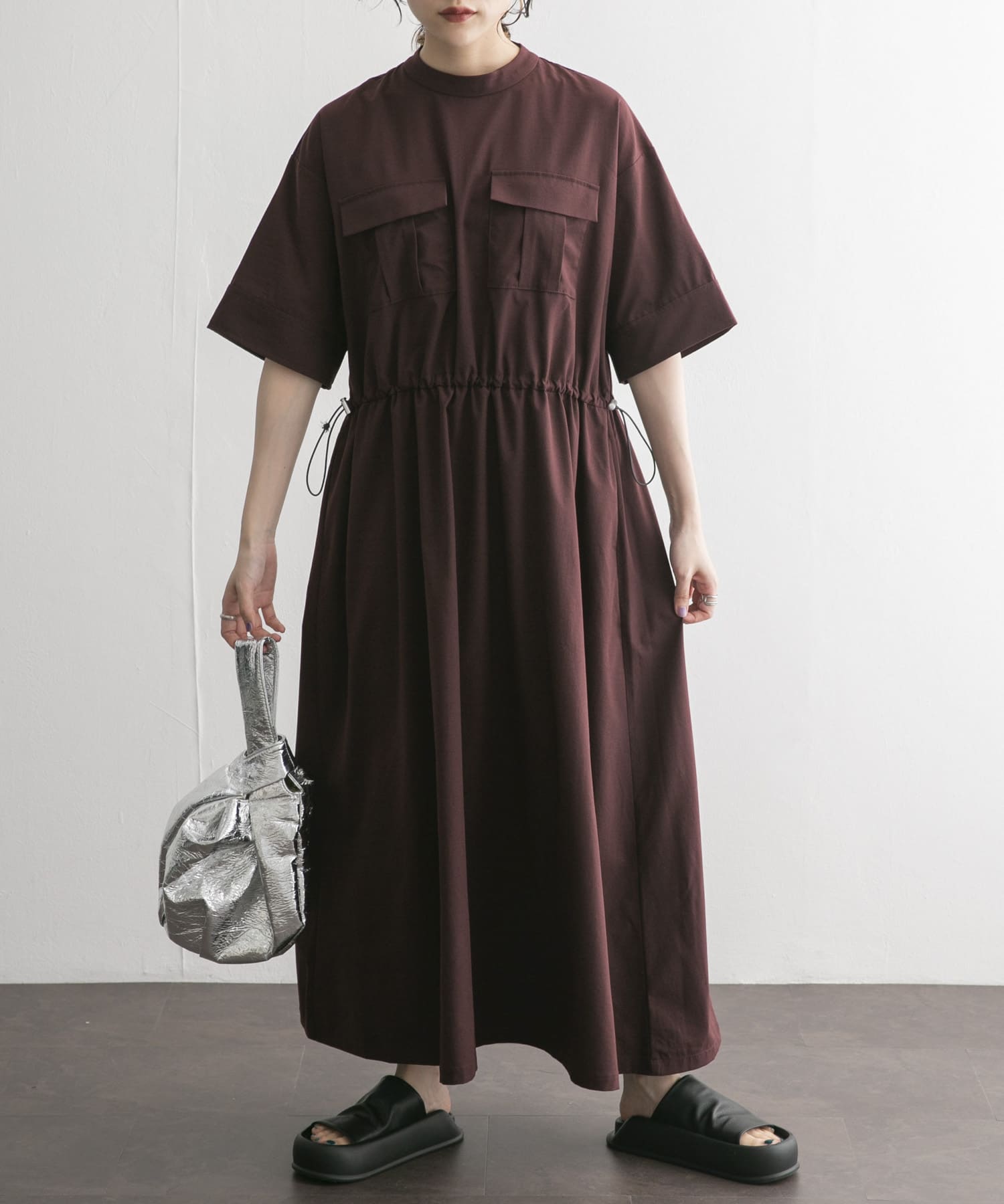 身長：160cm サイズ：one