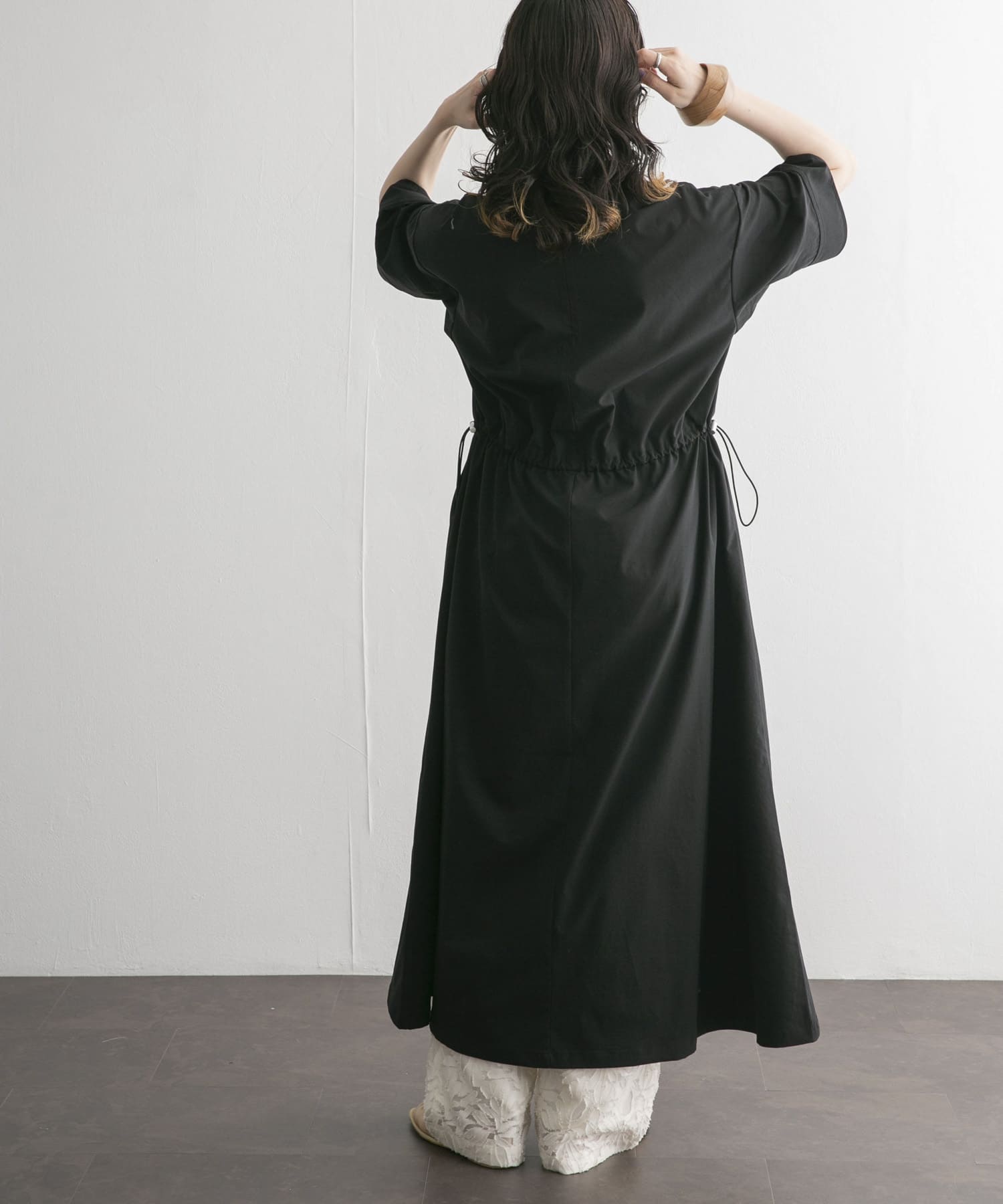 身長：160cm サイズ：one