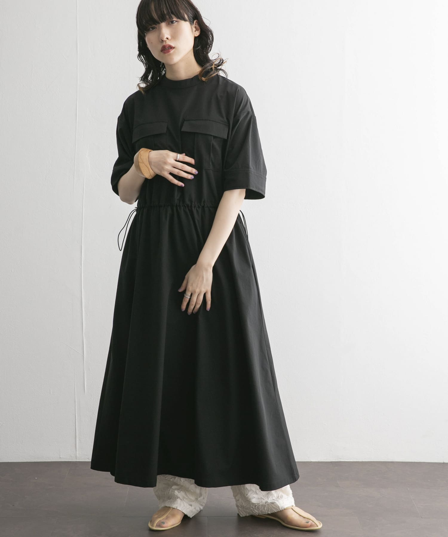 身長：160cm サイズ：one