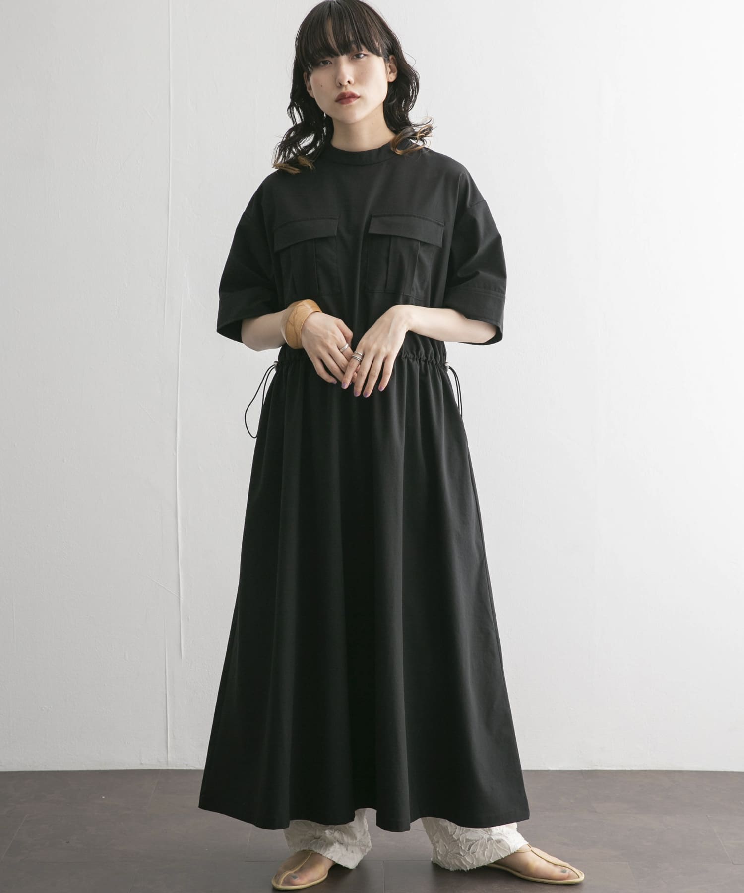 身長：160cm サイズ：one