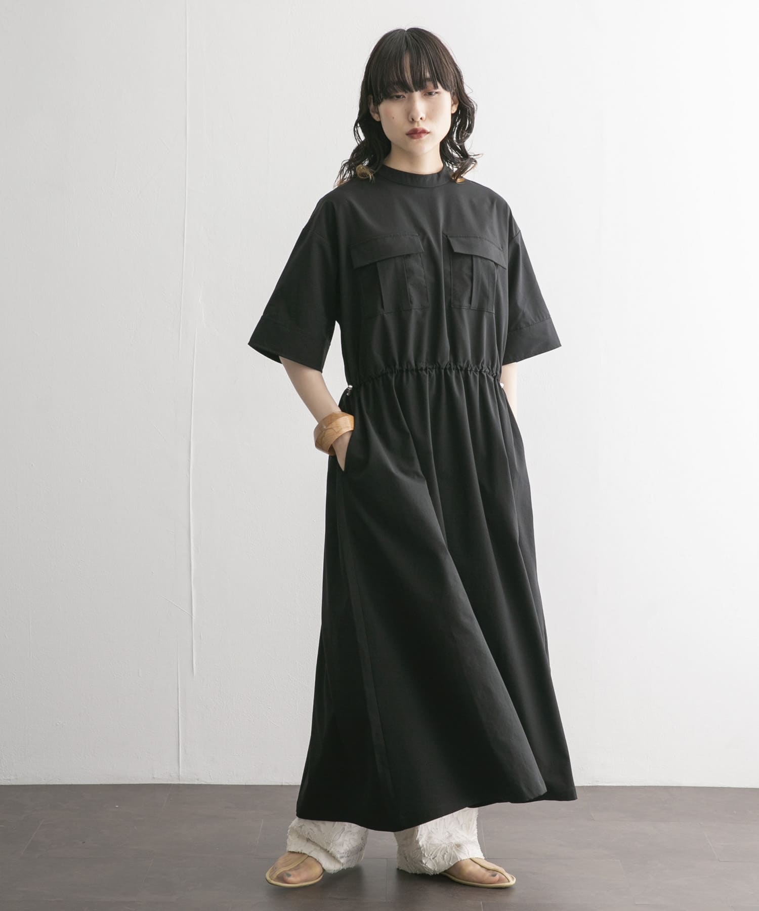 身長：160cm サイズ：one