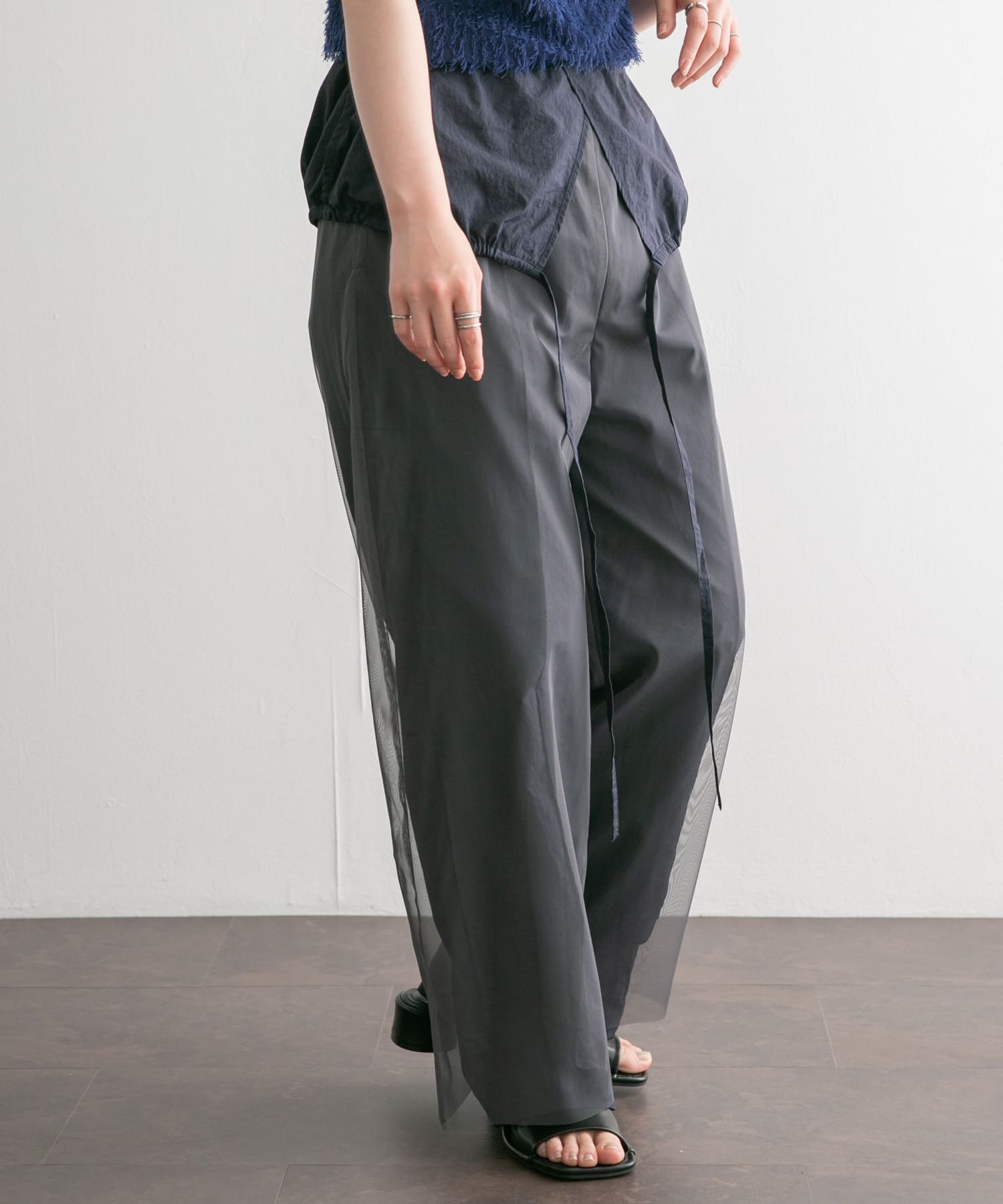 身長：160cm サイズ：one