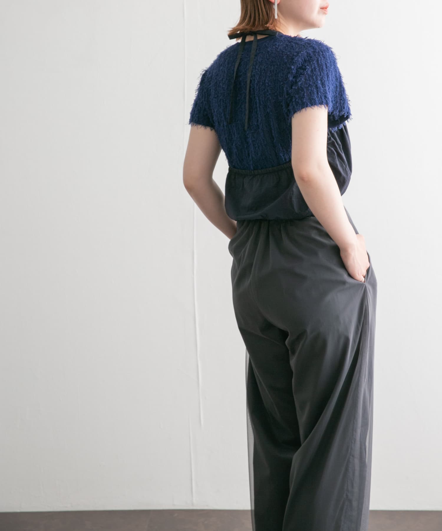 身長：160cm サイズ：one