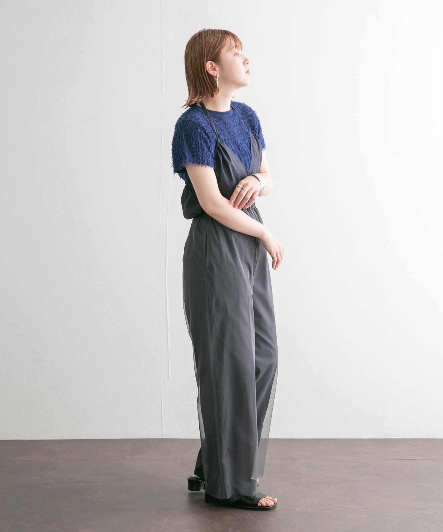 身長：160cm サイズ：one