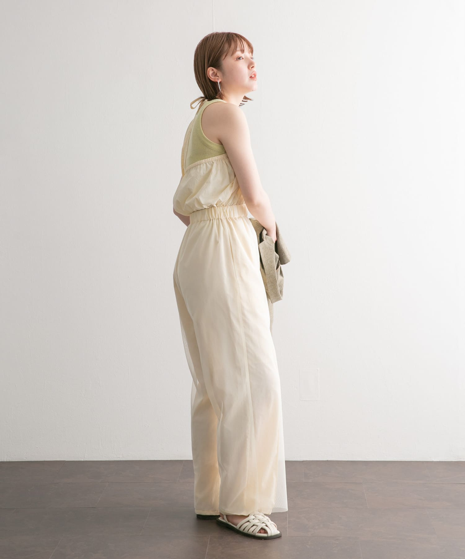身長：160cm サイズ：one
