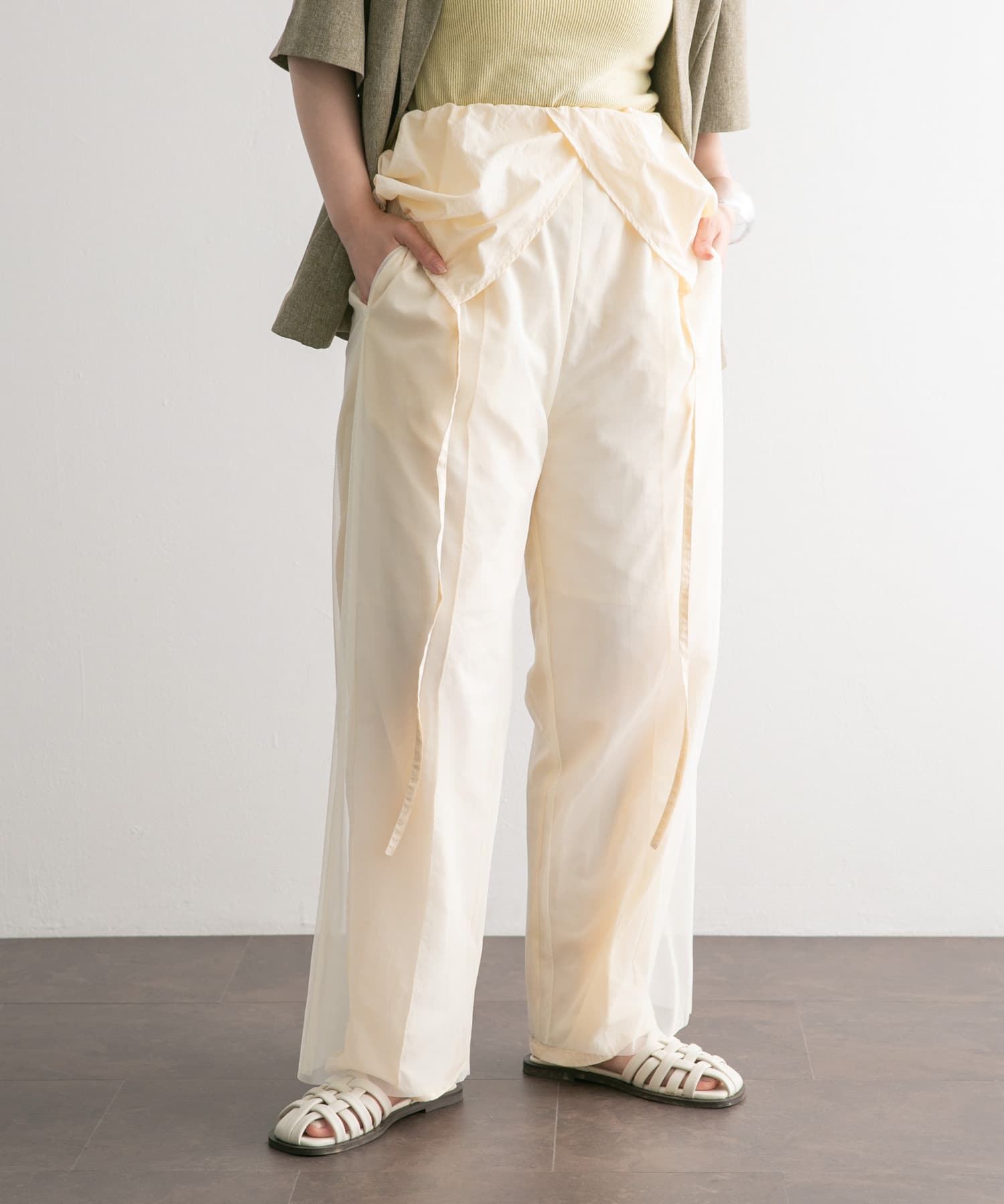 身長：160cm サイズ：one