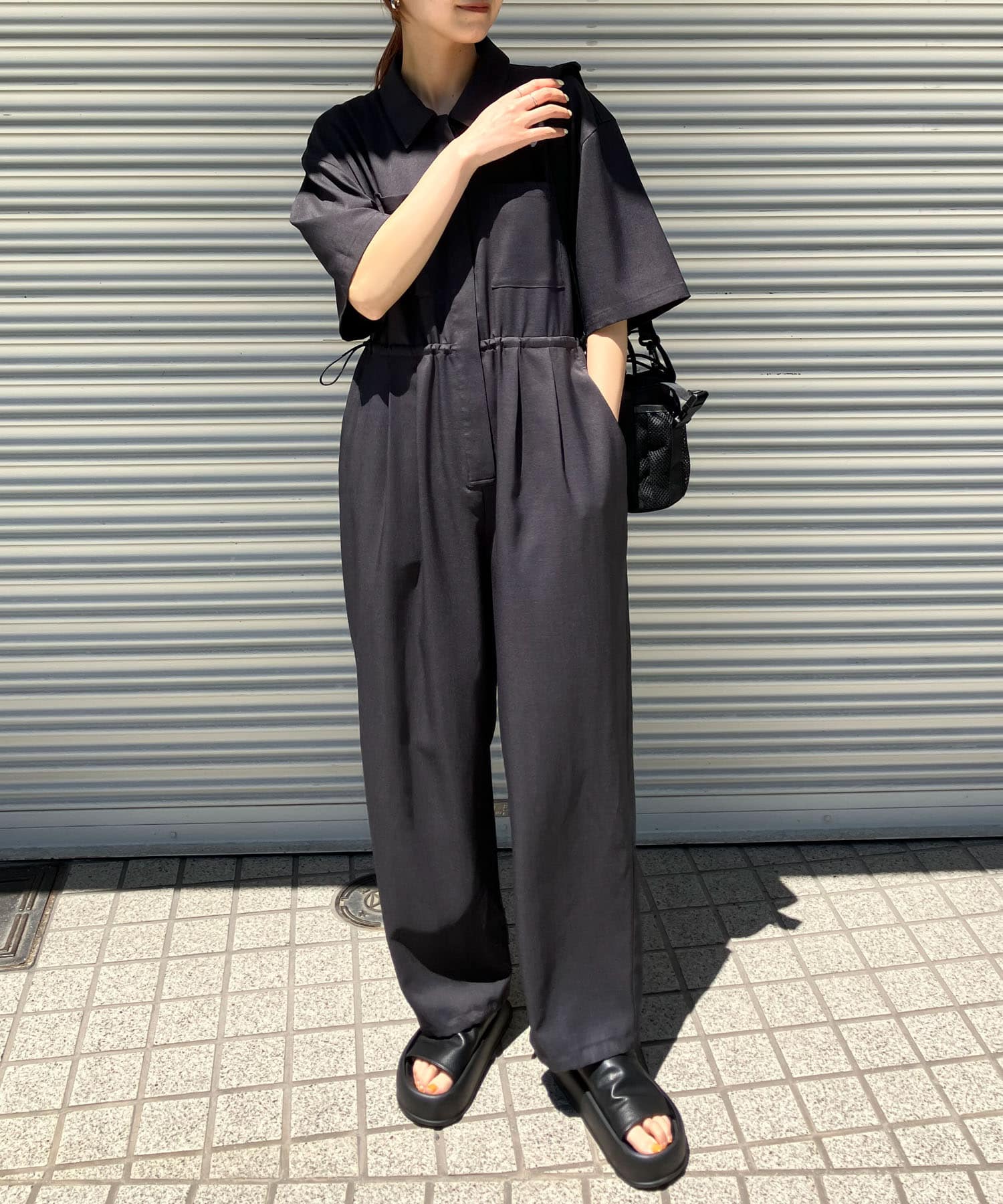 身長：166cm サイズ：one