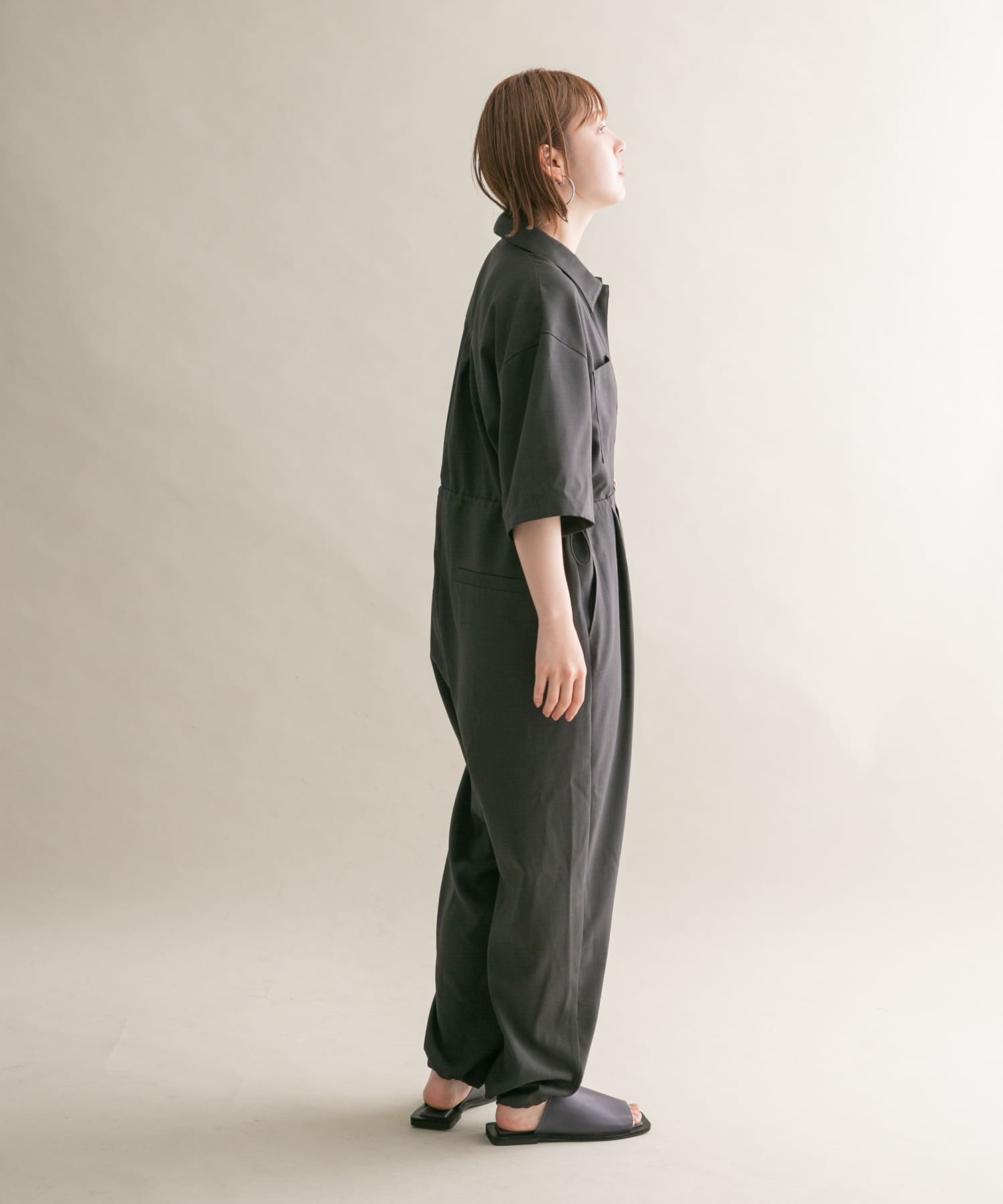 身長：160cm サイズ：one