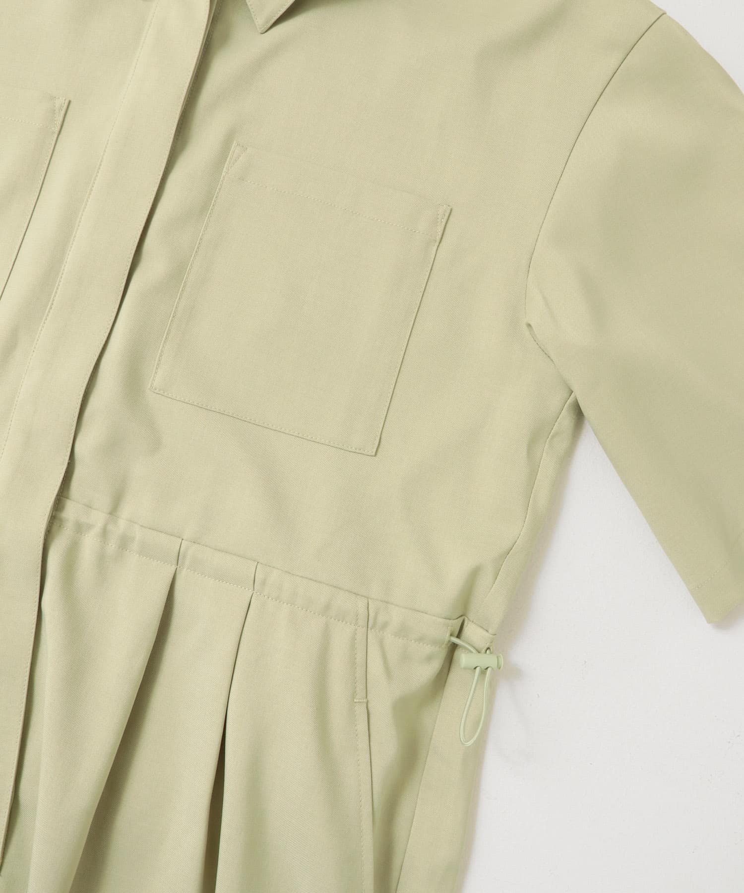 コクーンWIDEジャンプスーツ L.KHAKI one