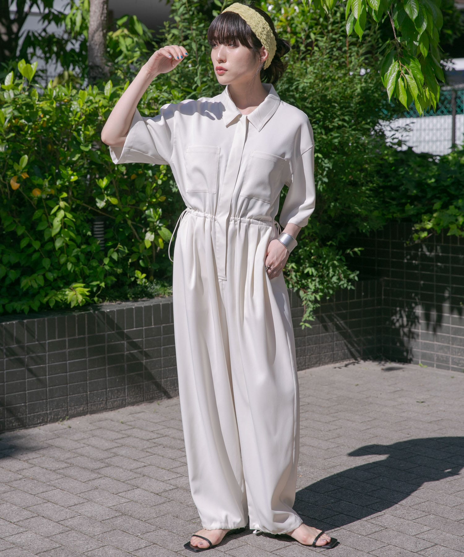身長：160cm サイズ：one