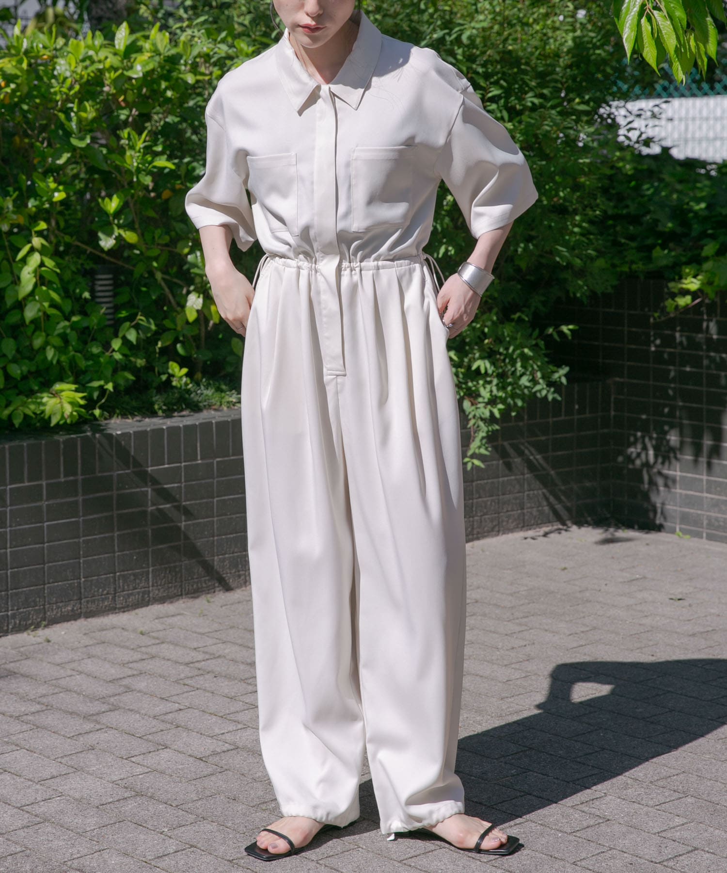 身長：160cm サイズ：one