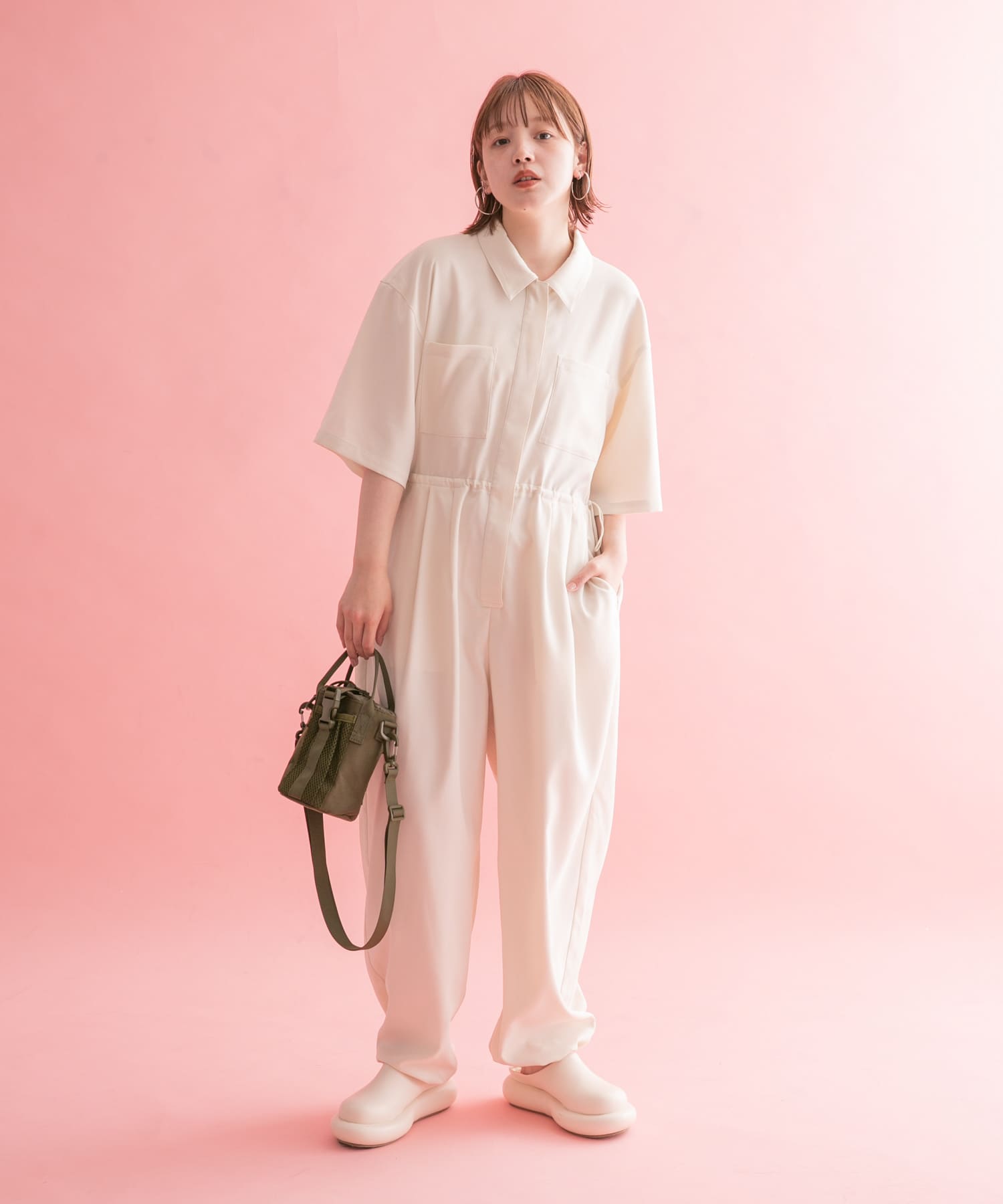 身長：160cm サイズ：one