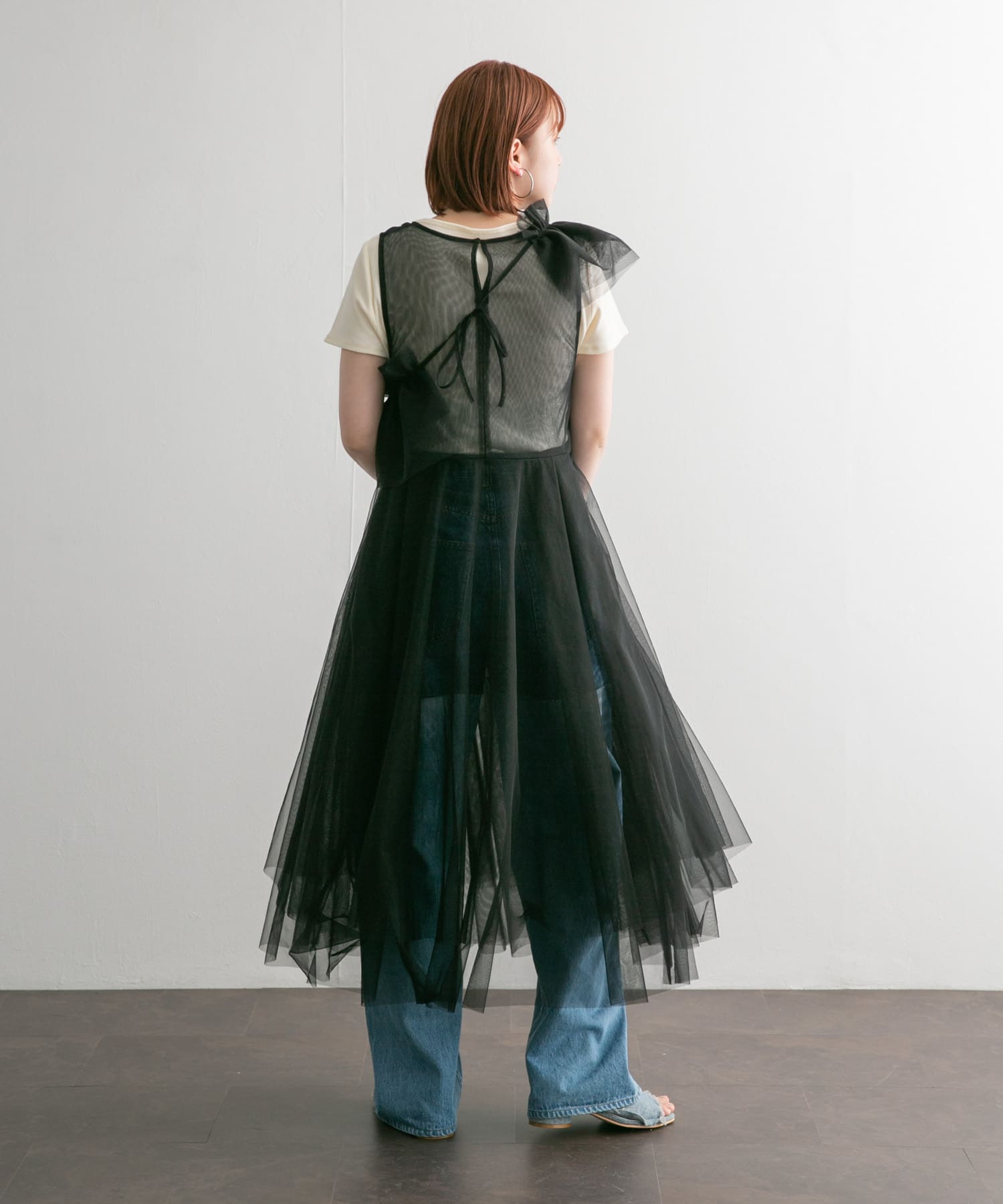 身長：160cm サイズ：one