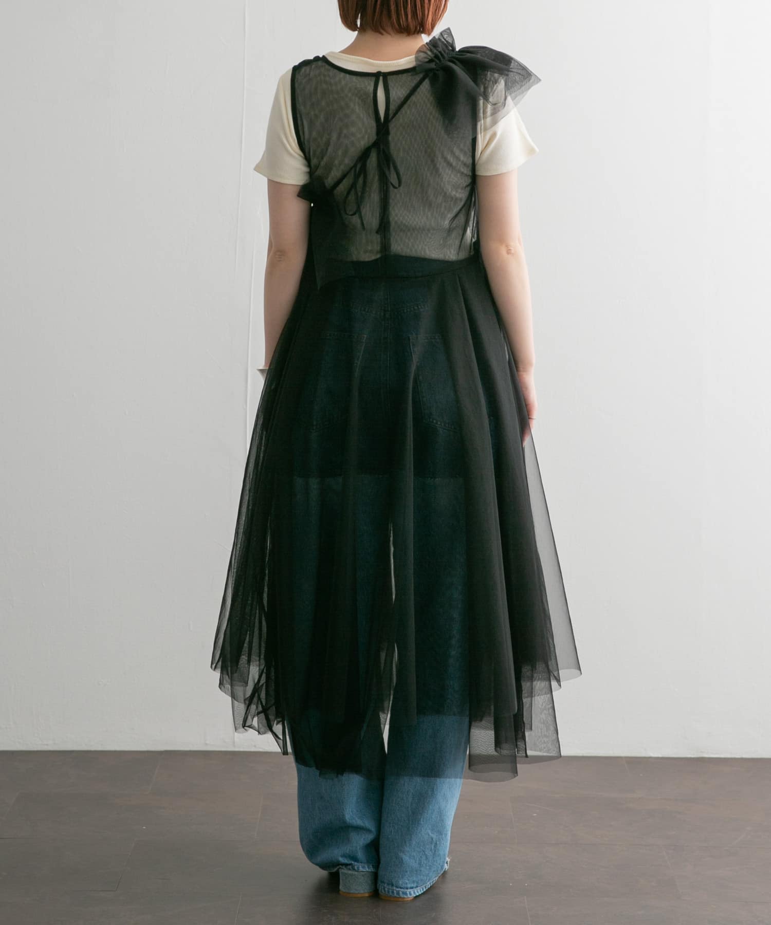 身長：160cm サイズ：one