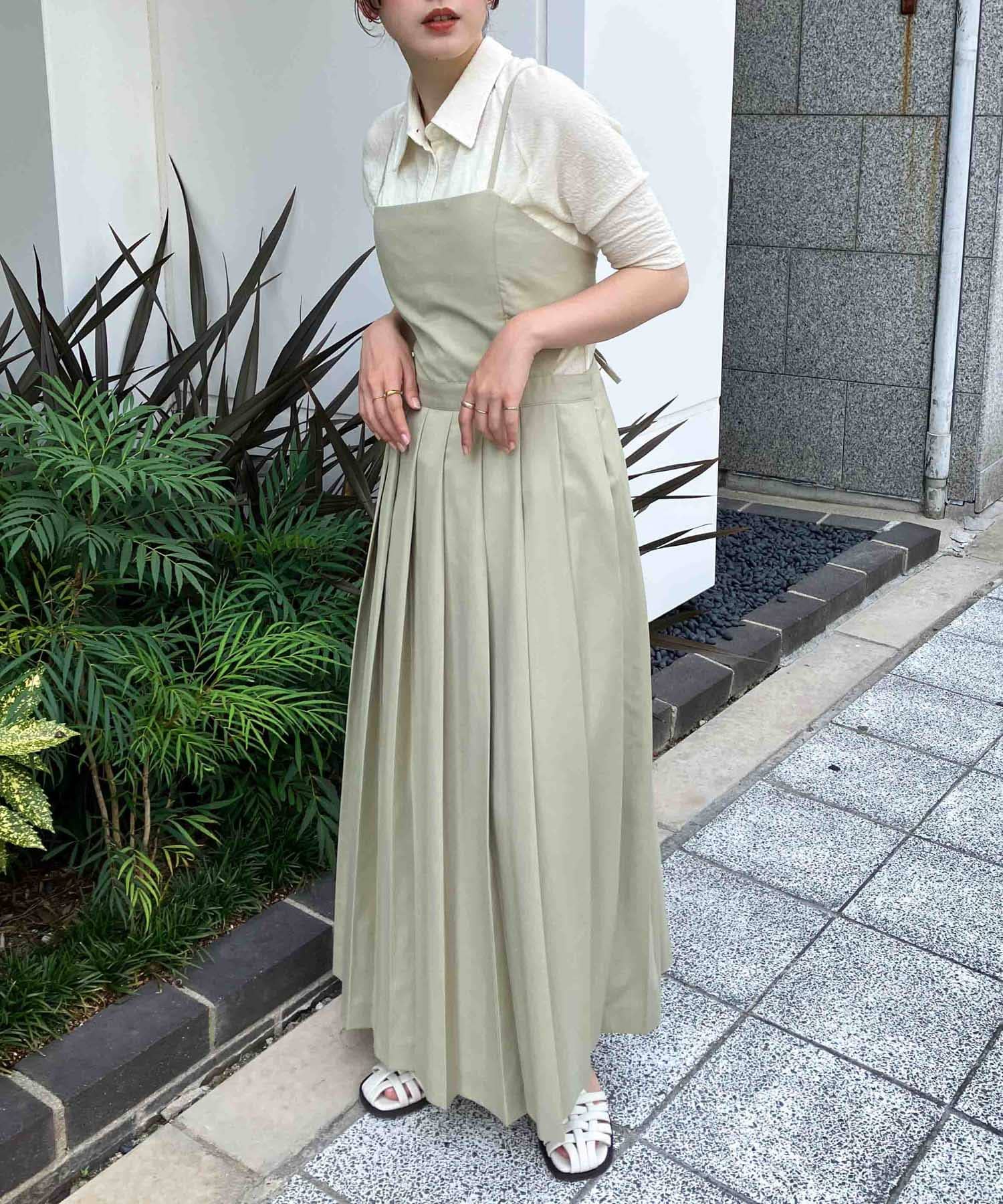 身長：160cm サイズ：one
