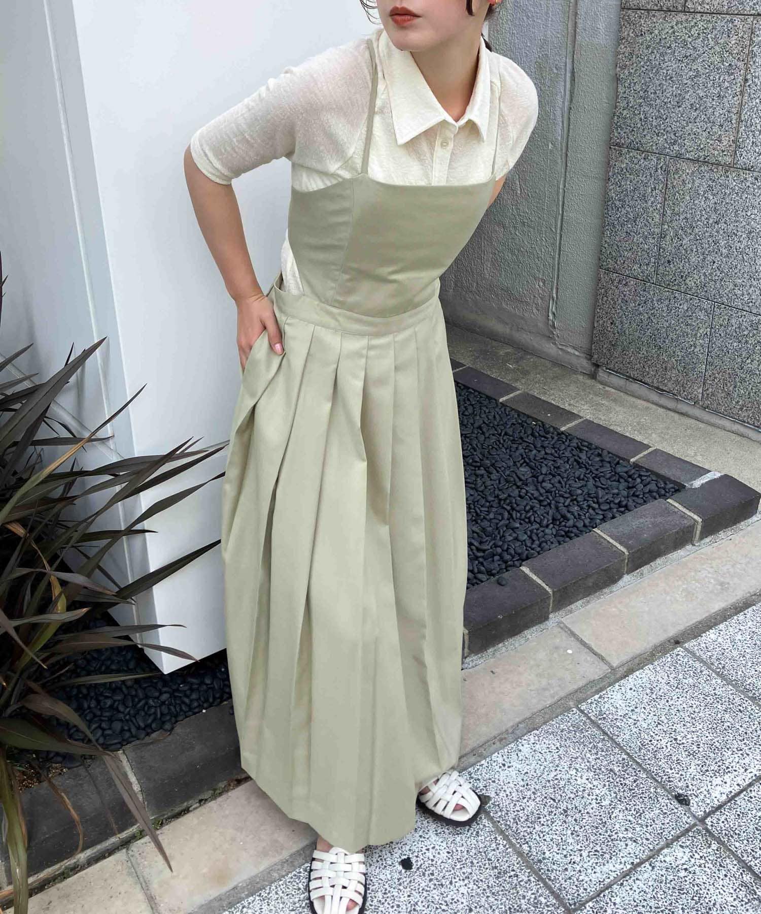 身長：160cm サイズ：one