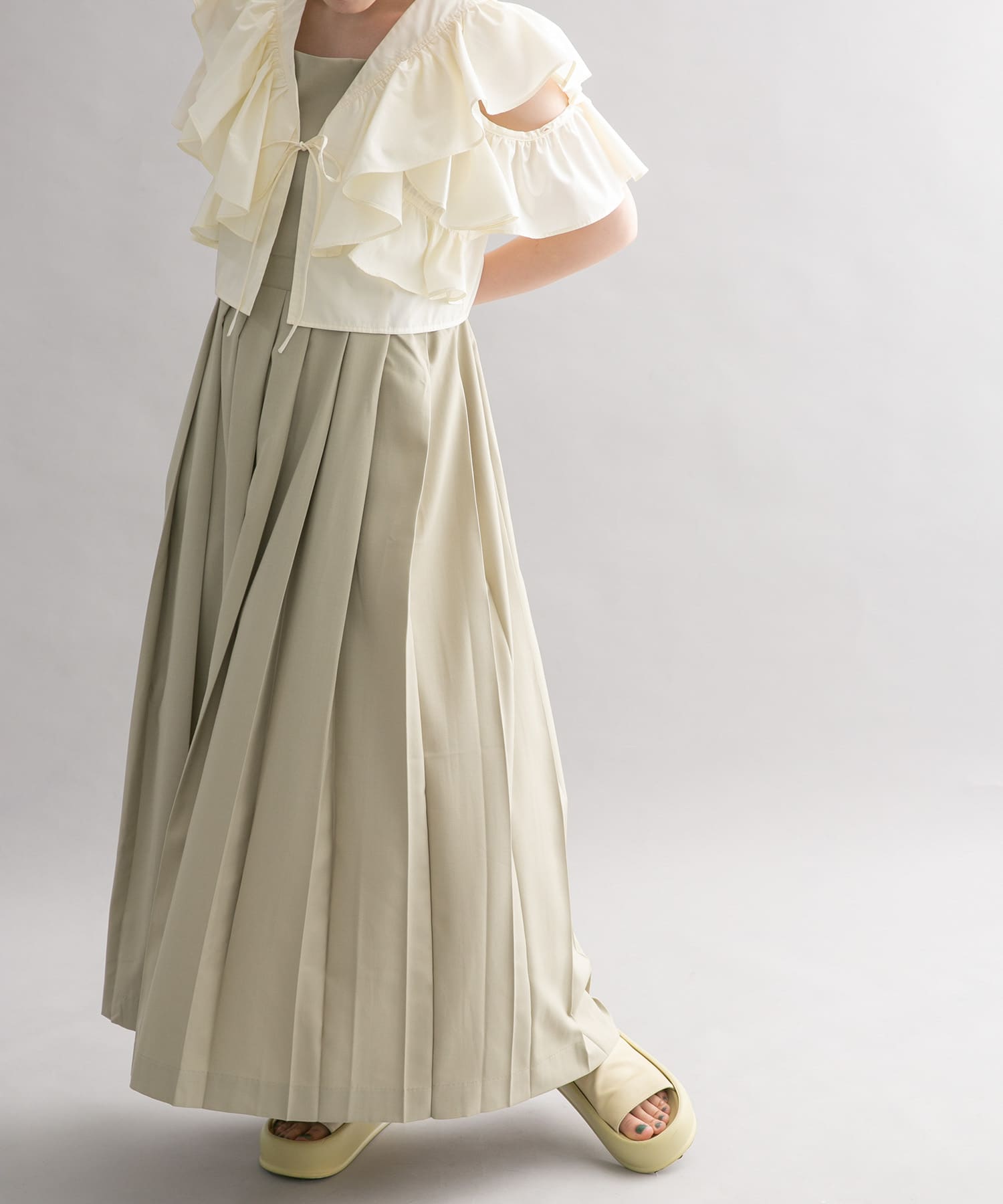 身長：160cm サイズ：one