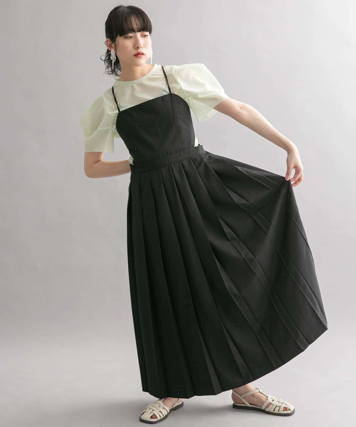 身長：160cm サイズ：one