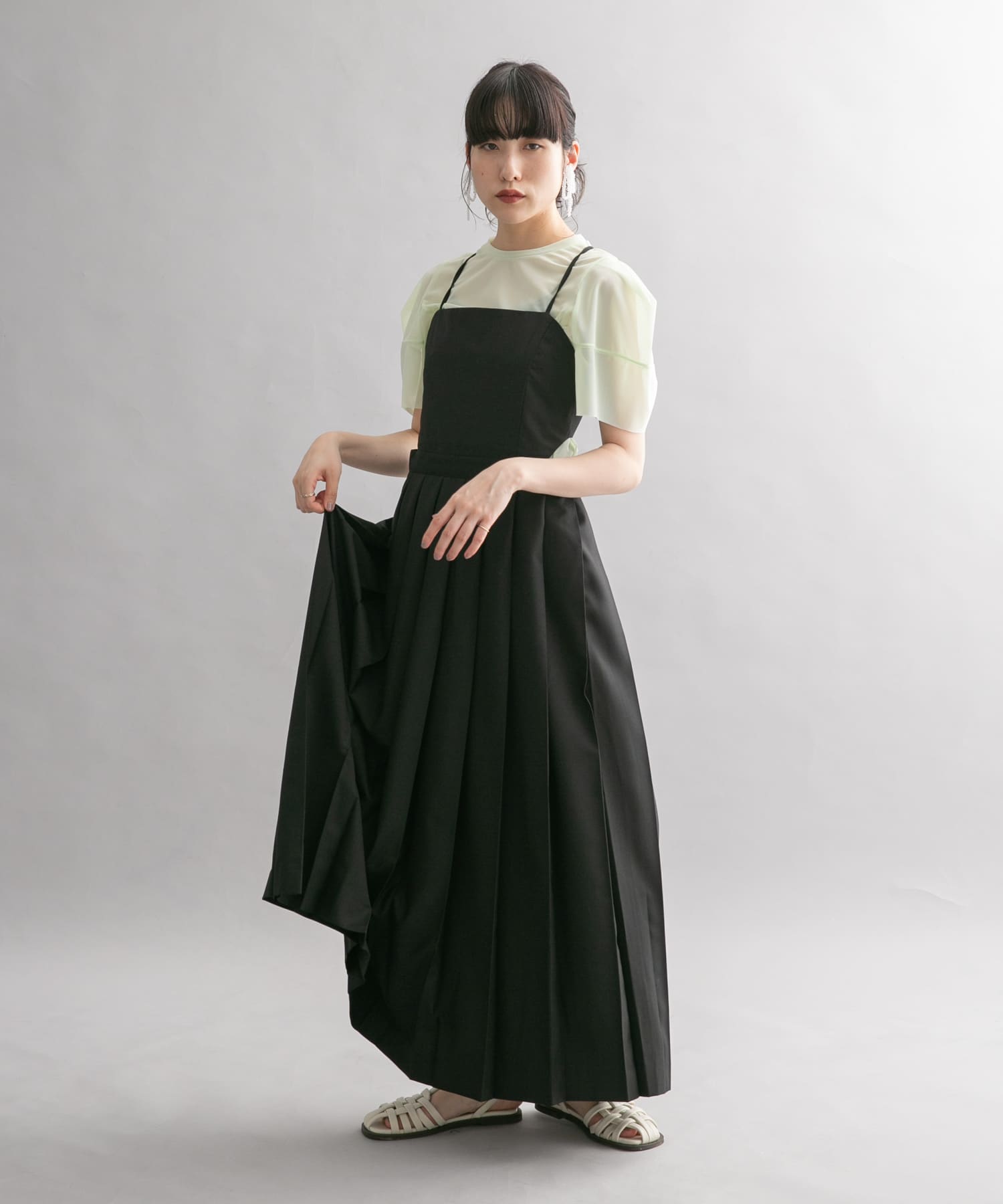 身長：160cm サイズ：one