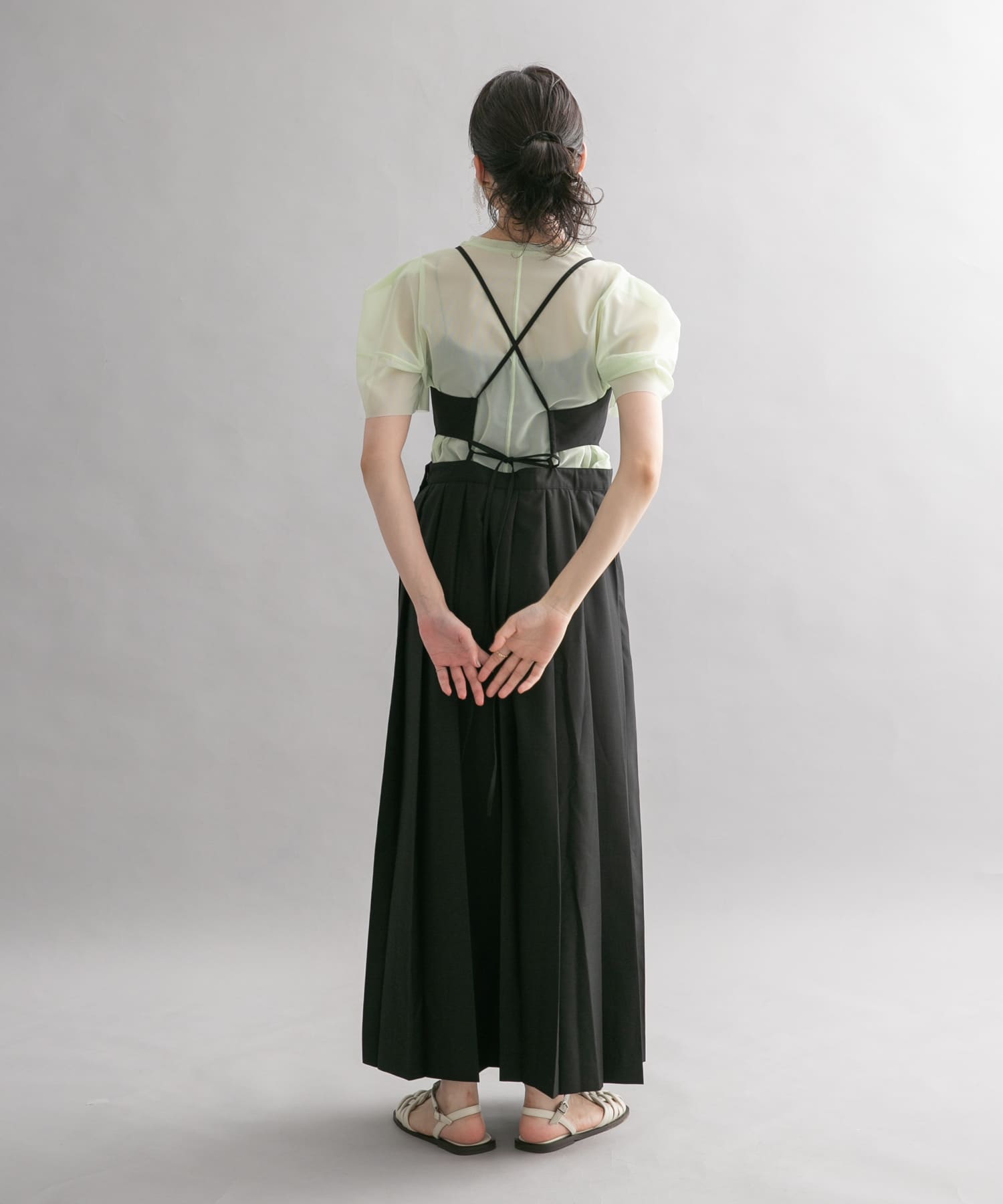 身長：160cm サイズ：one