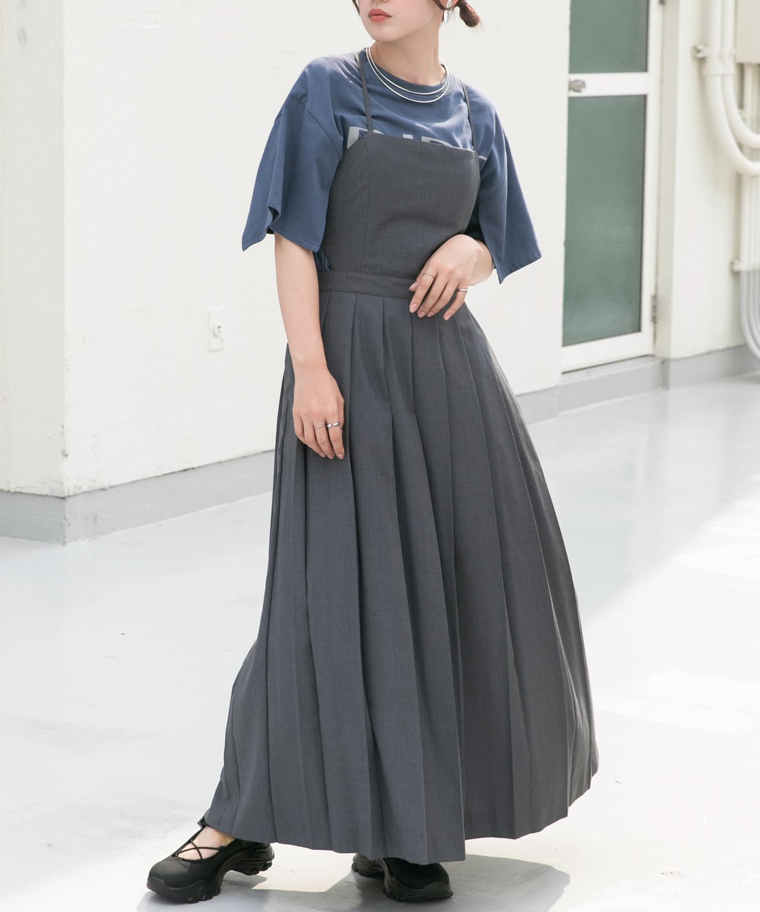 身長：160cm サイズ：one