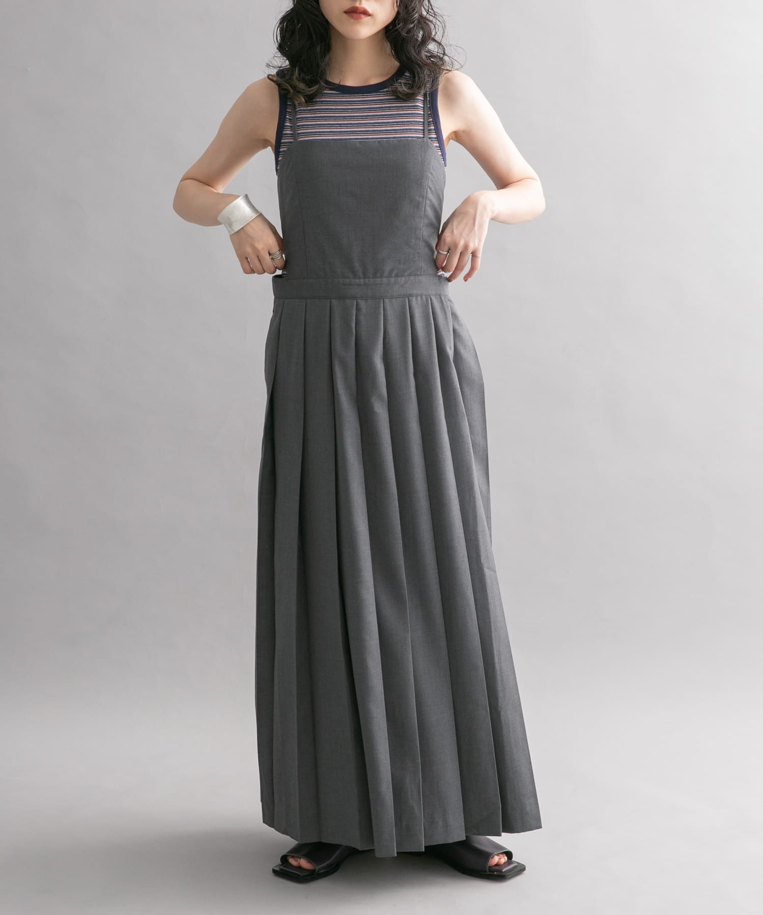 身長：160cm サイズ：one