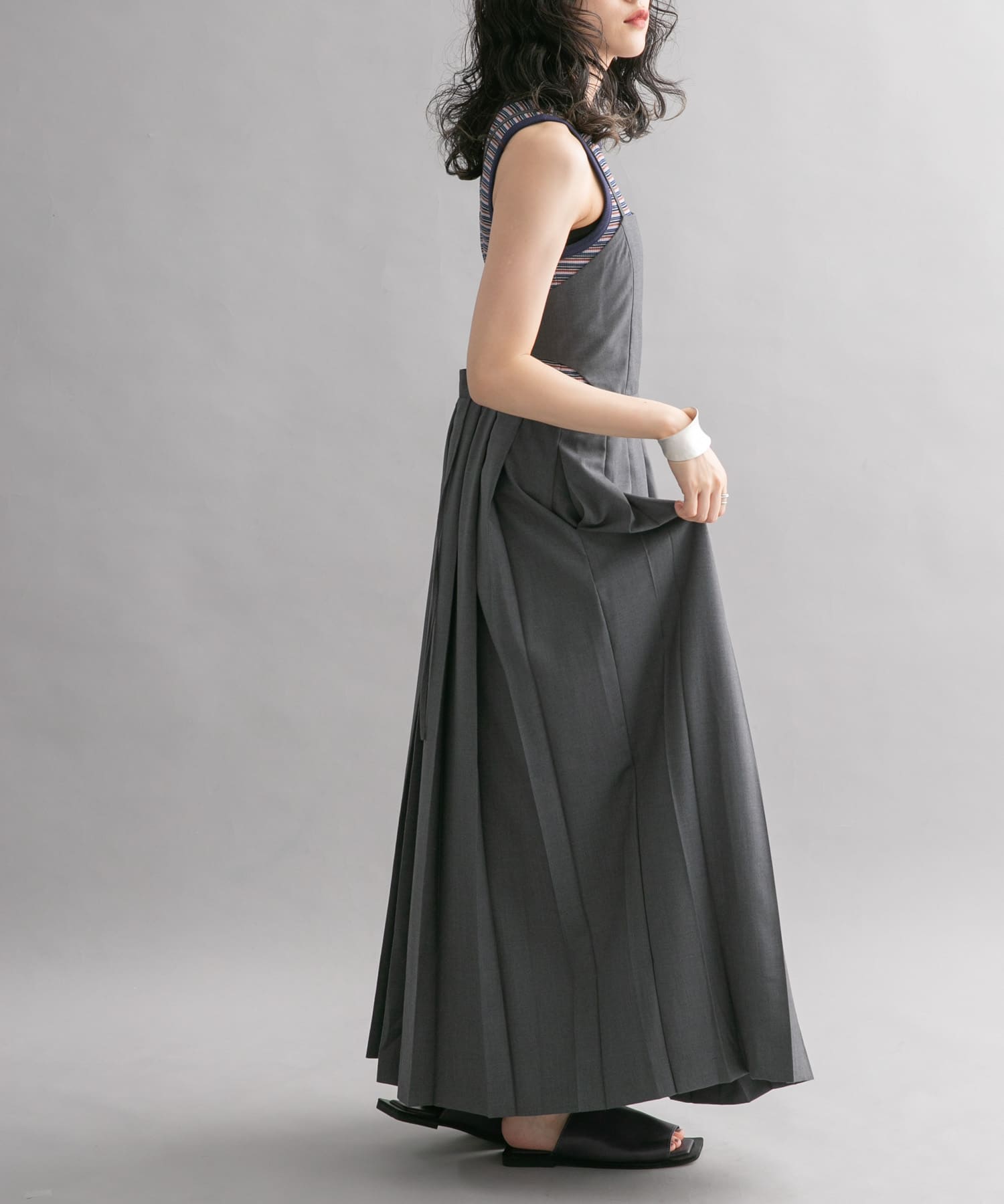 身長：160cm サイズ：one