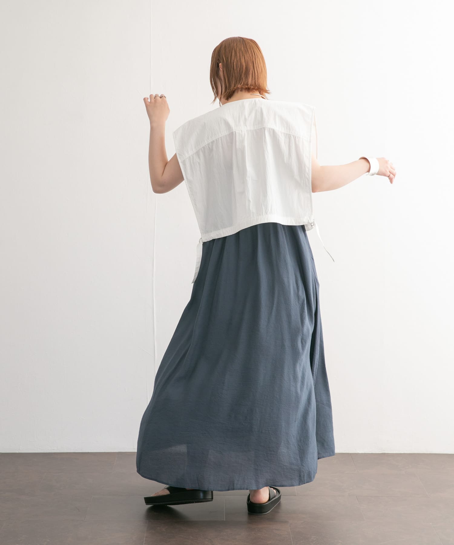 身長：160cm サイズ：one