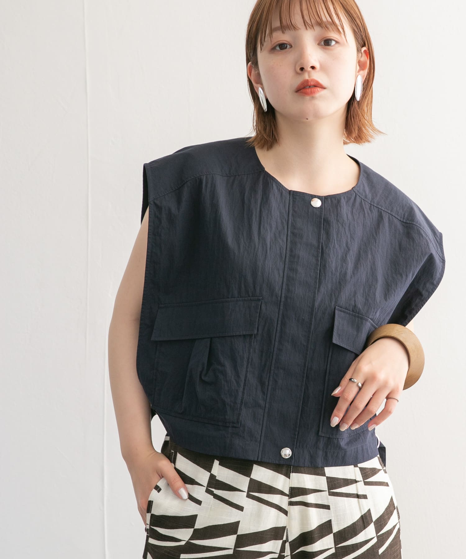 身長：160cm サイズ：one