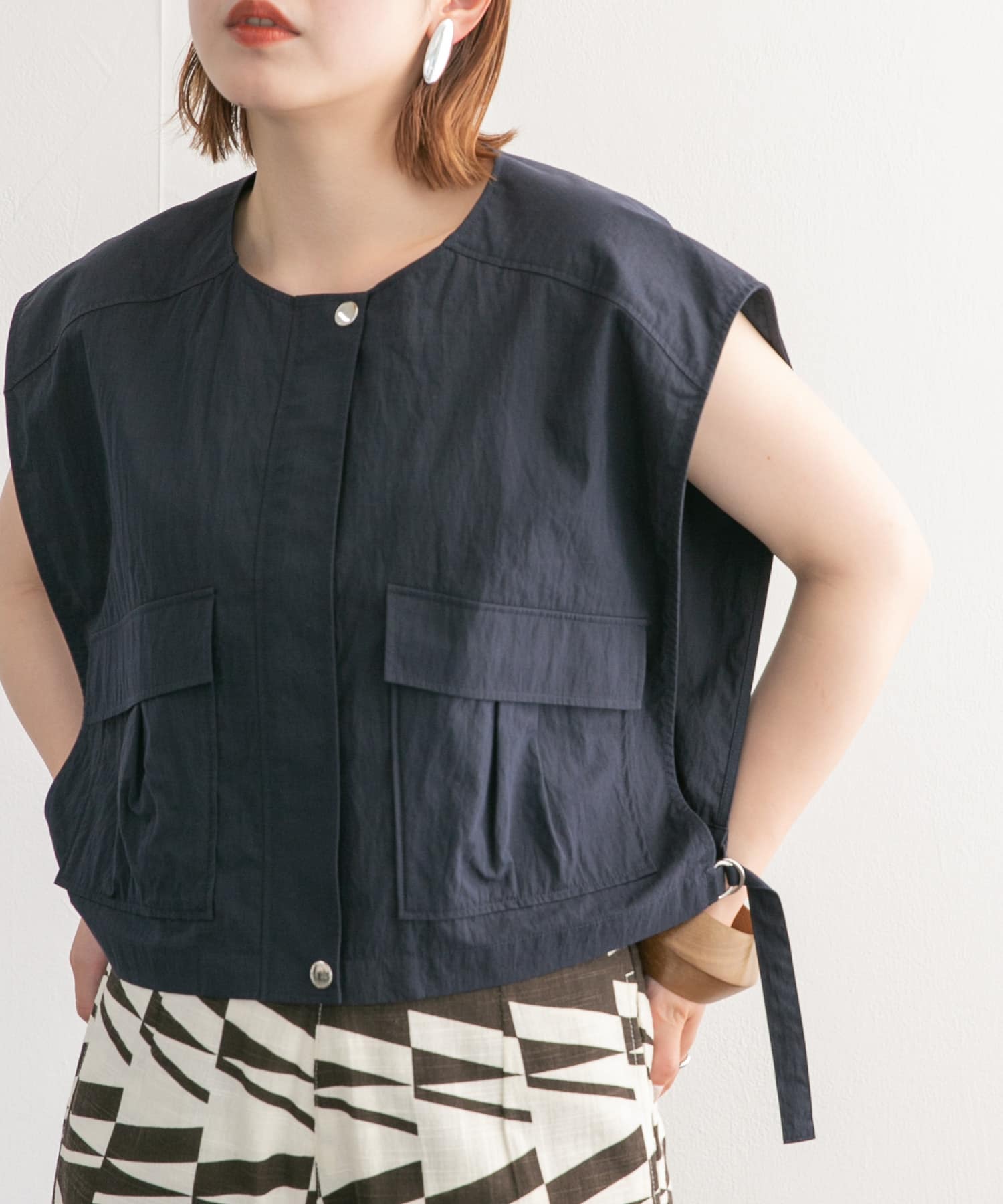 身長：160cm サイズ：one