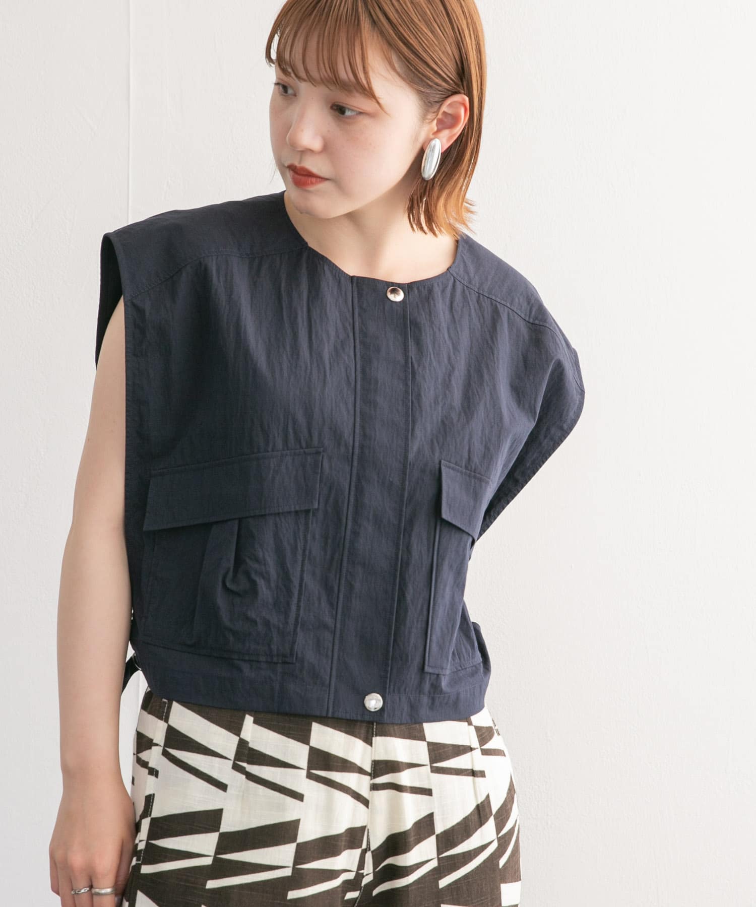 身長：160cm サイズ：one