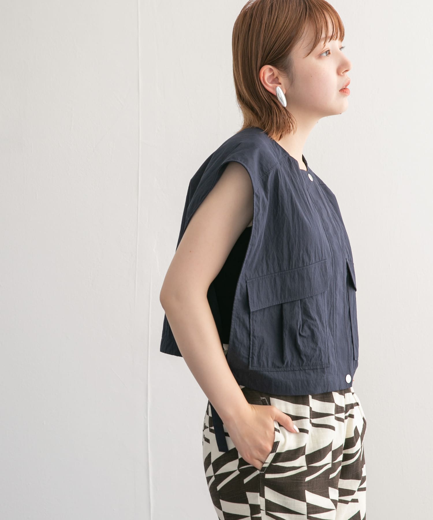 身長：160cm サイズ：one