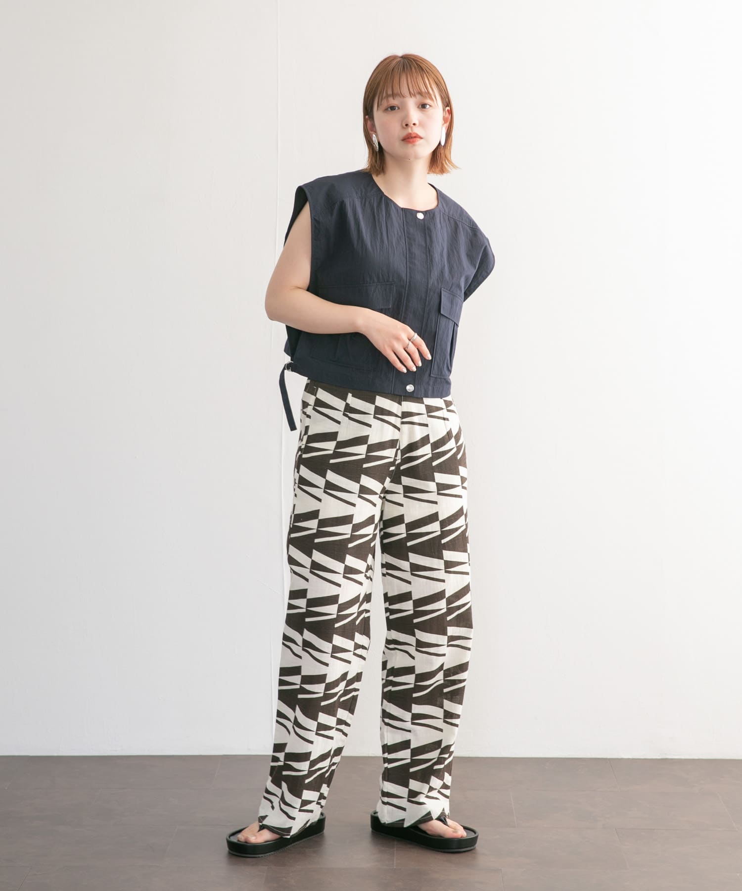 身長：160cm サイズ：one