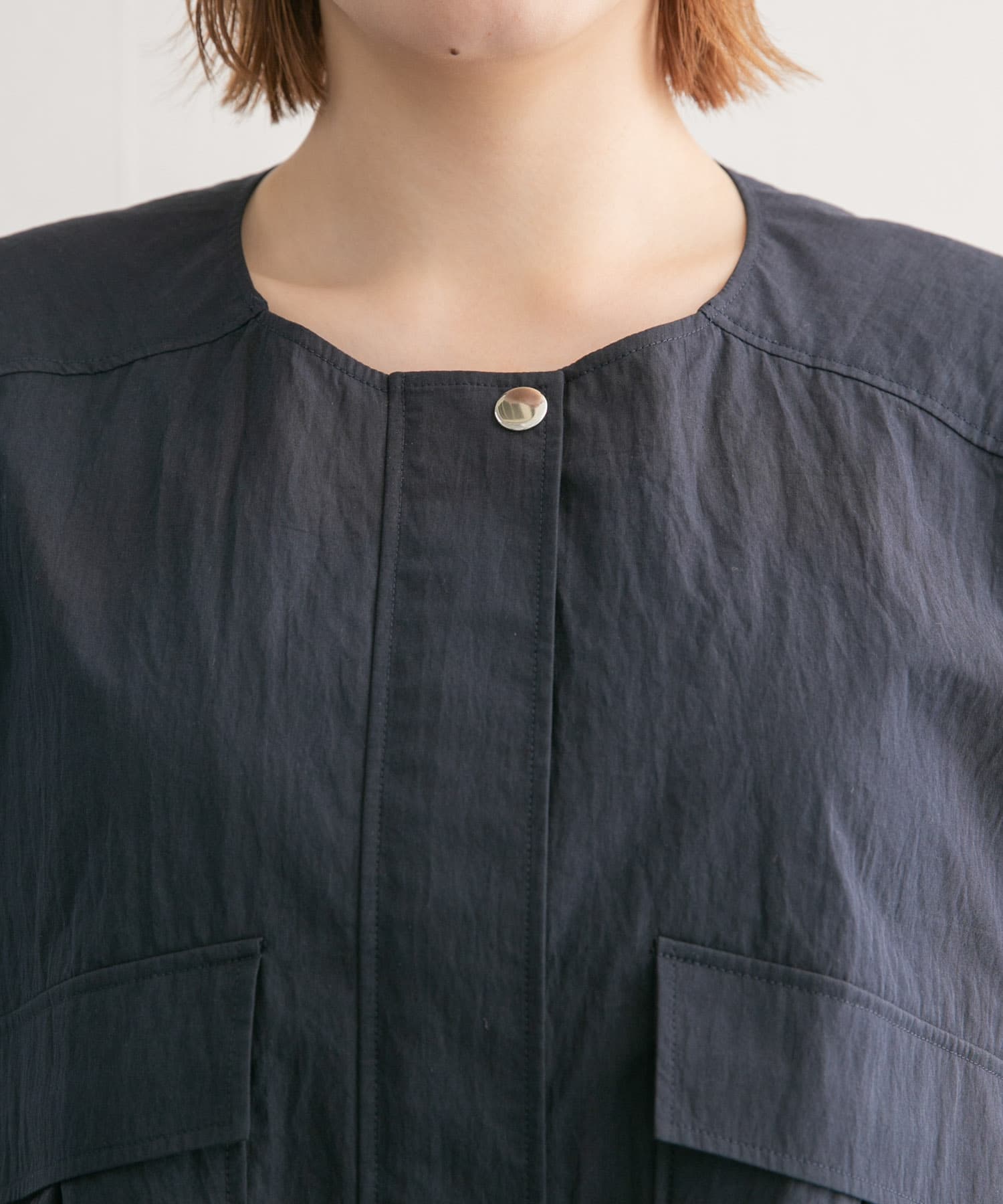 BIGポケットベスト NAVY one